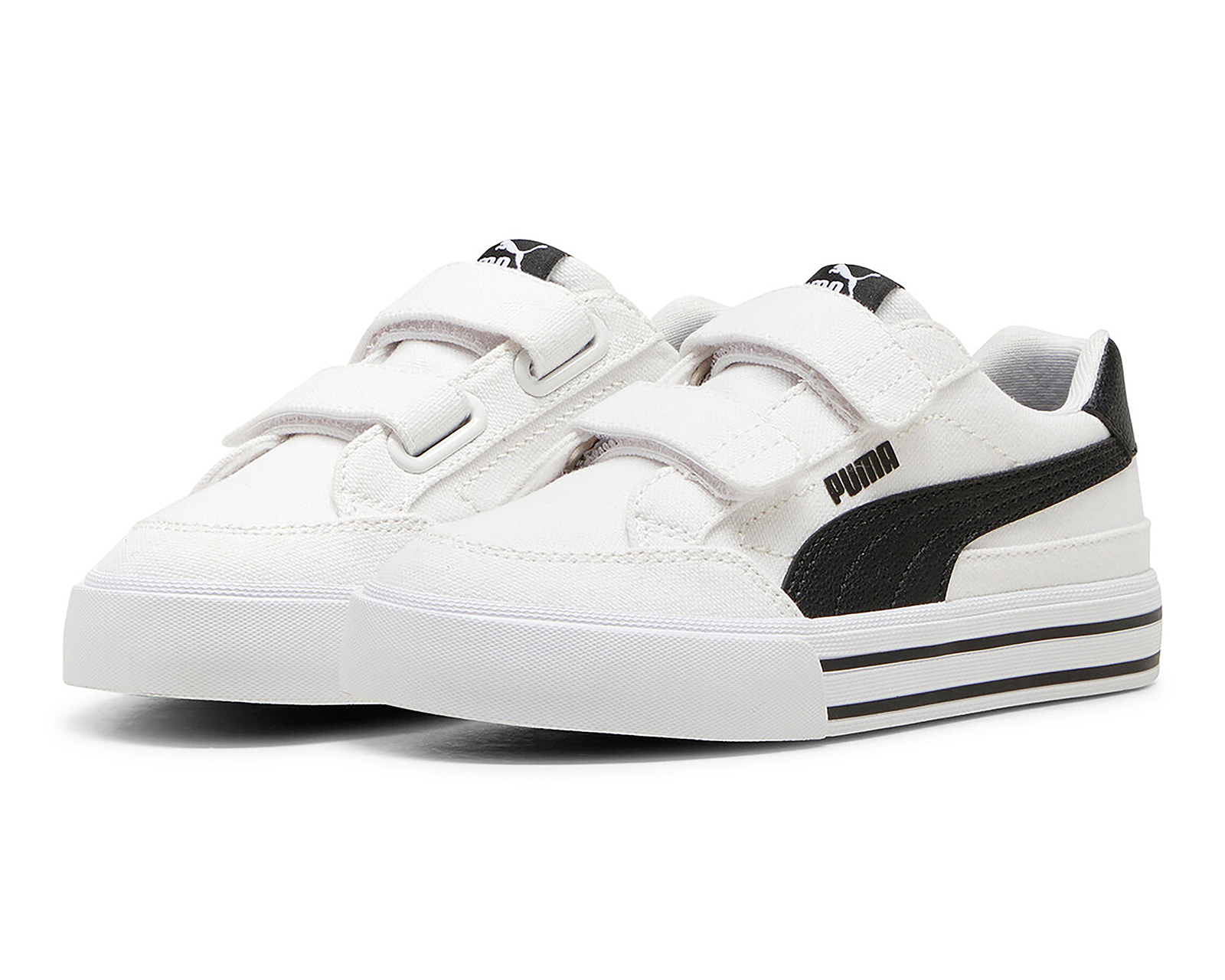 Foto 2 pulgar | Foto 1 | Tenis Puma Court Classic Vulc Formstrip para Niño