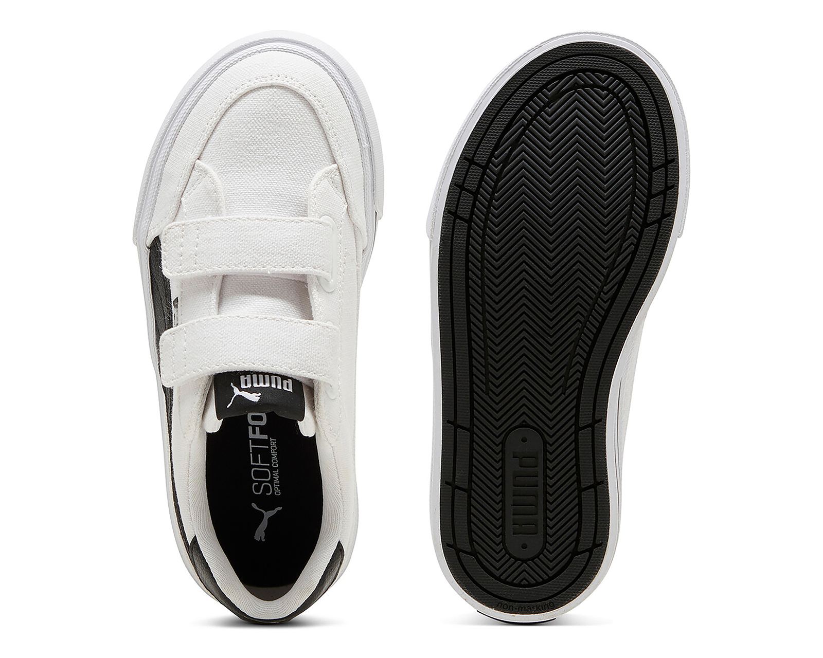 Foto 3 pulgar | Foto 2 | Tenis Puma Court Classic Vulc Formstrip para Niño