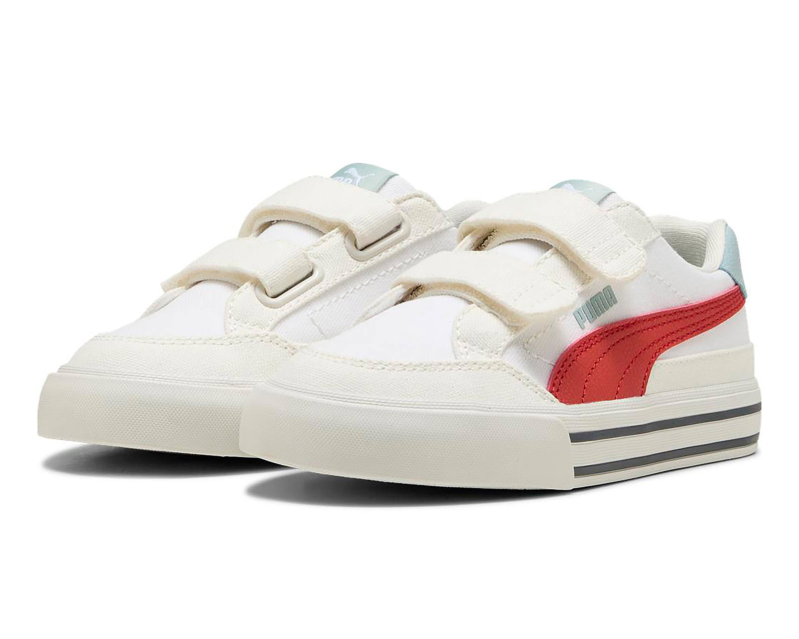 Foto 2 pulgar | Foto 1 | Tenis Puma Court Classic Vulc Formstrip para Niño