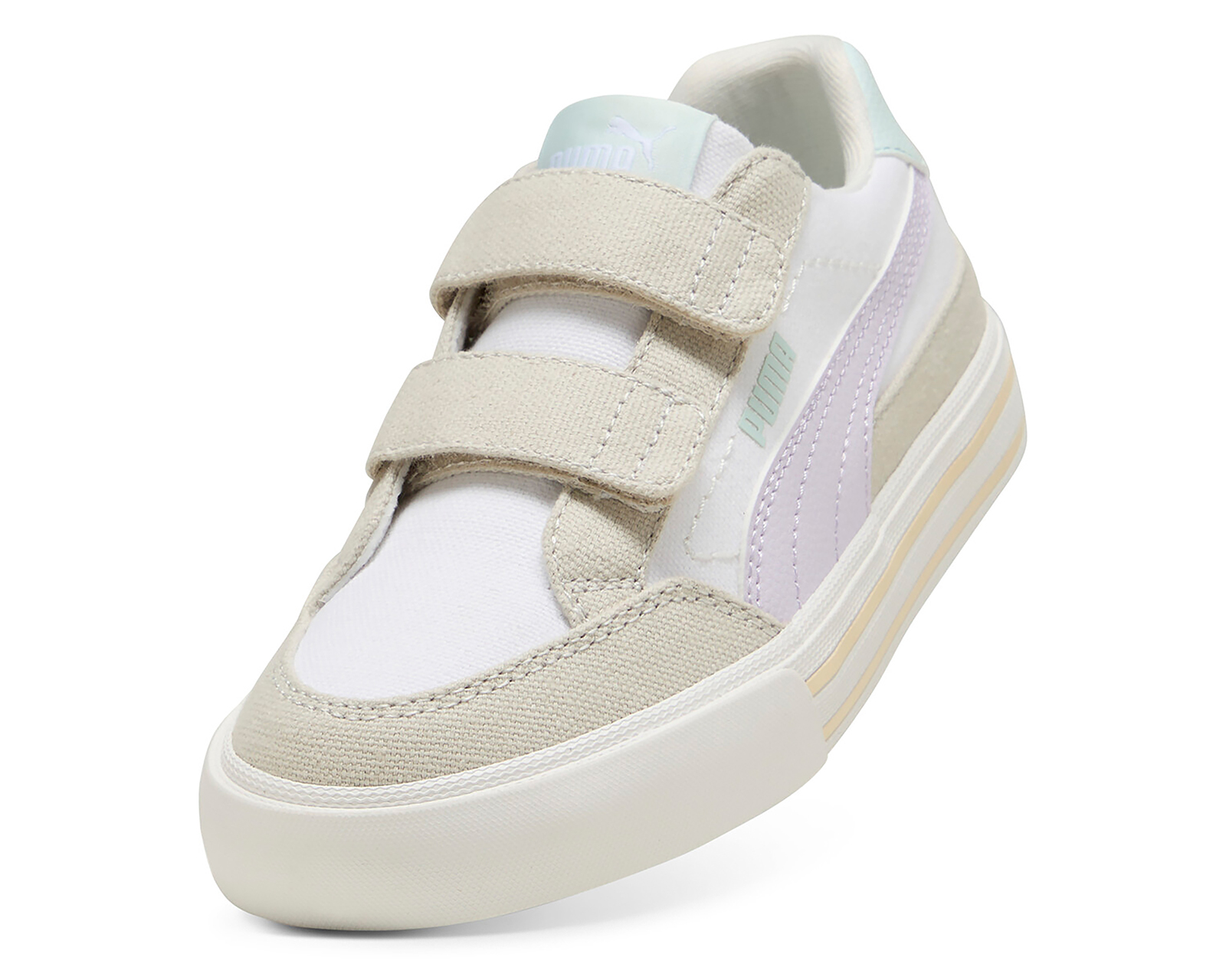 Foto 6 pulgar | Foto 5 | Tenis Puma Court Classic Vulc F para Niño