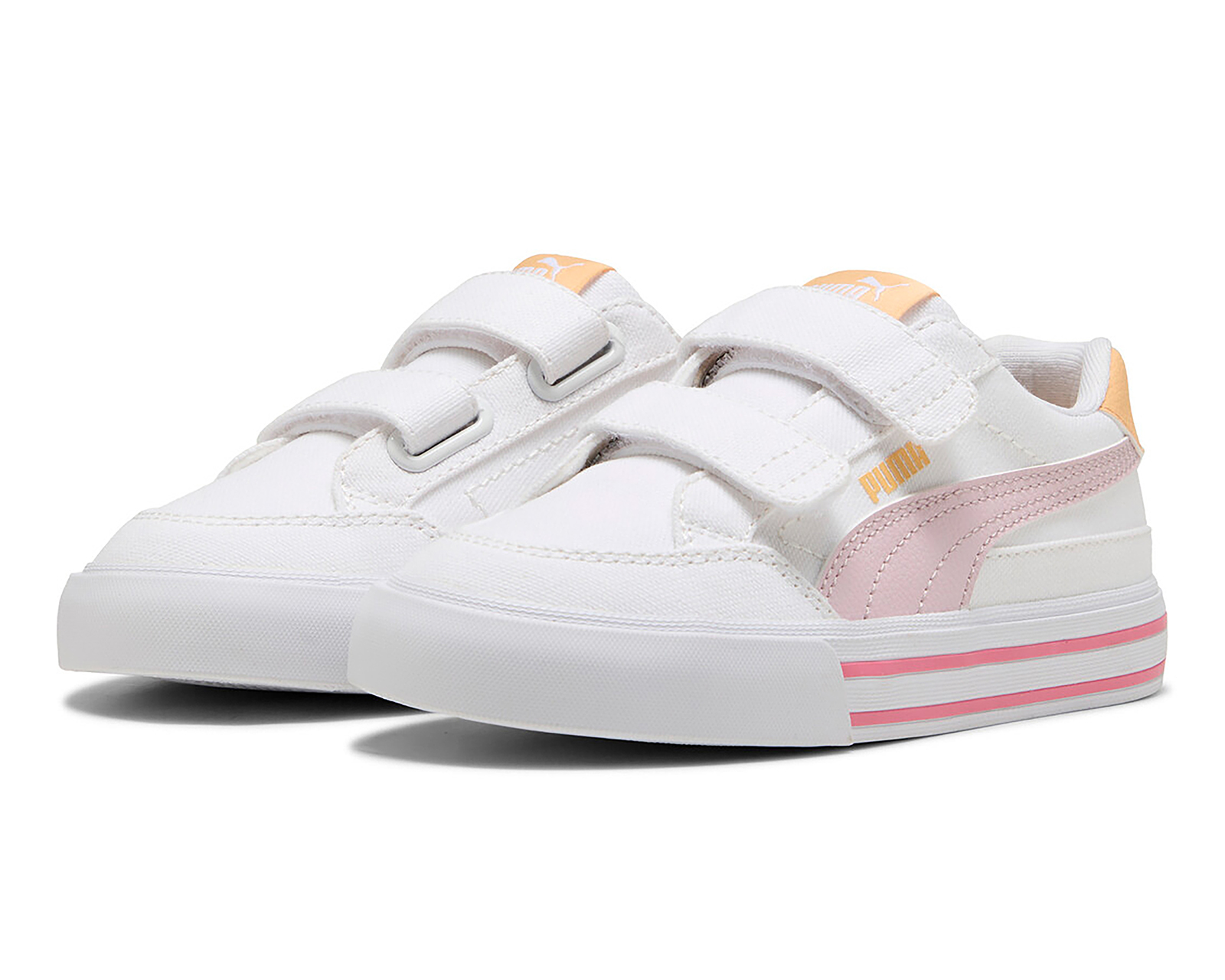 Foto 2 pulgar | Foto 1 | Tenis Puma Court Classic Vulc FS V PS para Niña