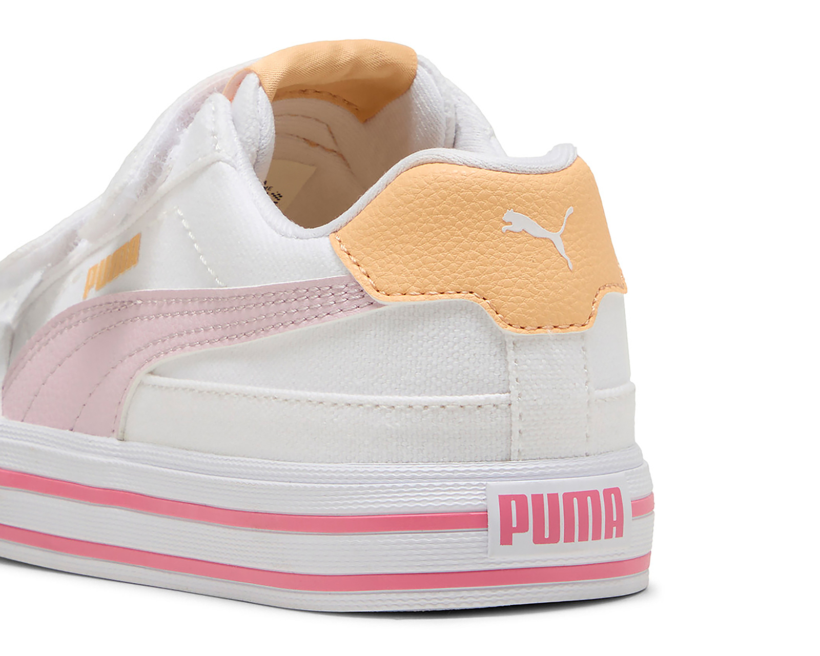 Foto 7 pulgar | Foto 6 | Tenis Puma Court Classic Vulc FS V PS para Niña