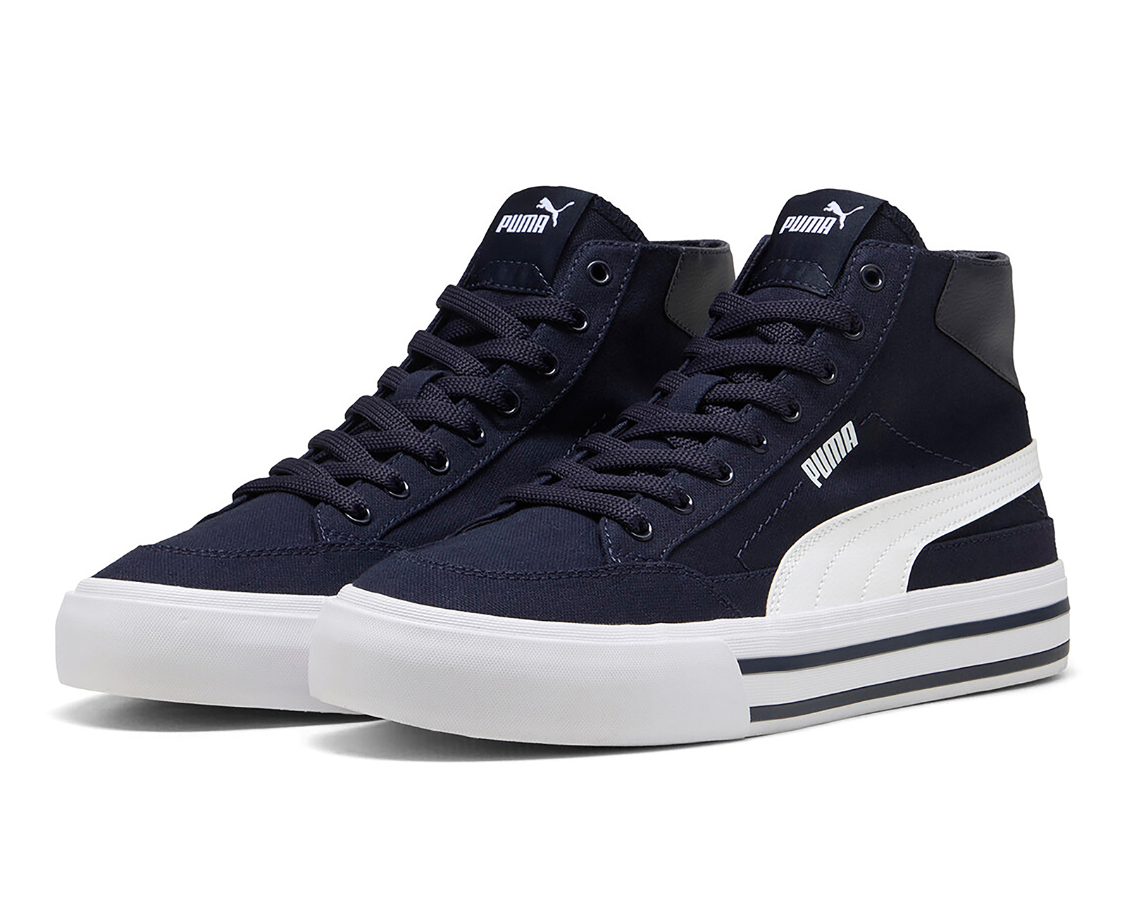 Foto 2 pulgar | Foto 1 | Tenis Puma Court Classic Vulc Mid para Hombre