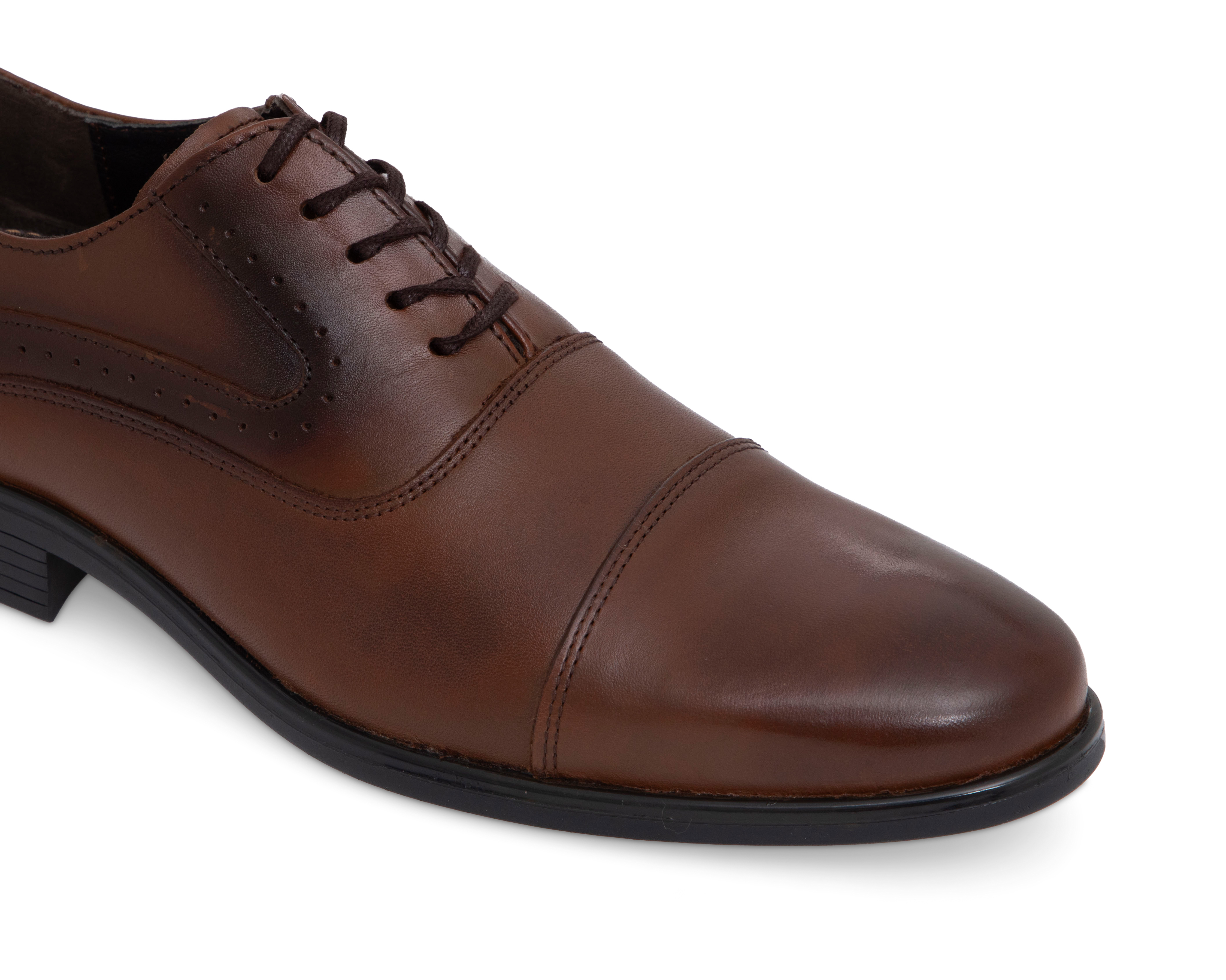 Foto 7 pulgar | Foto 6 | Zapatos de Vestir Wall Street de Piel para Hombre