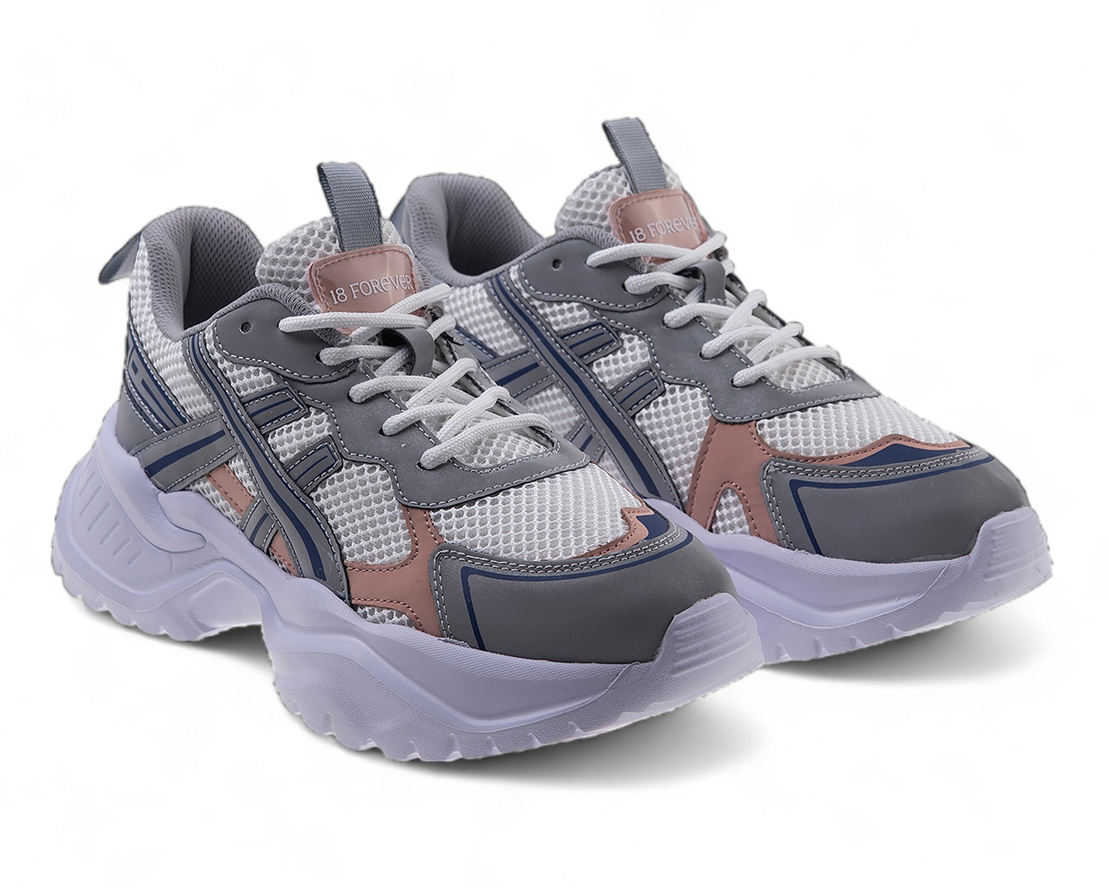 Foto 2 pulgar | Foto 1 | Tenis Casuales 18 Forever para Mujer