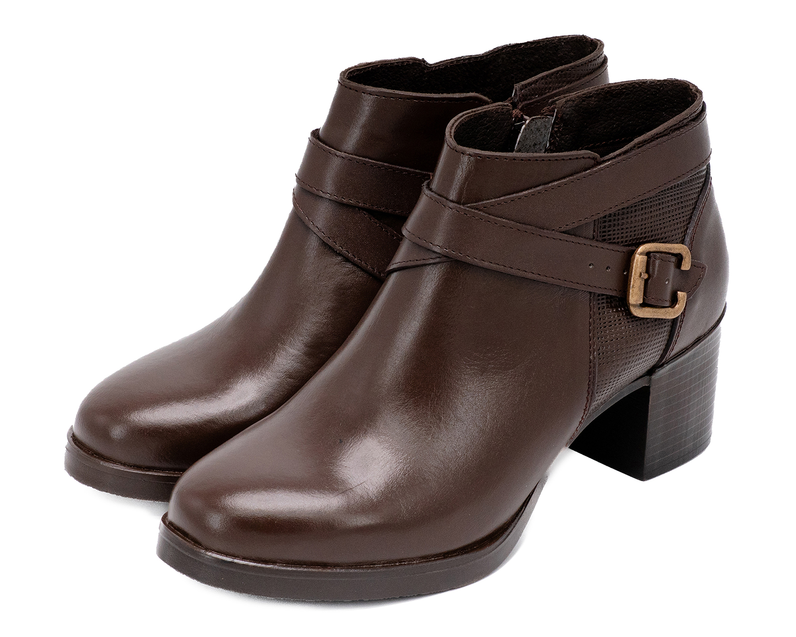 Foto 1 | Foto 1 | Botas Confort Sensipie de Piel para Mujer