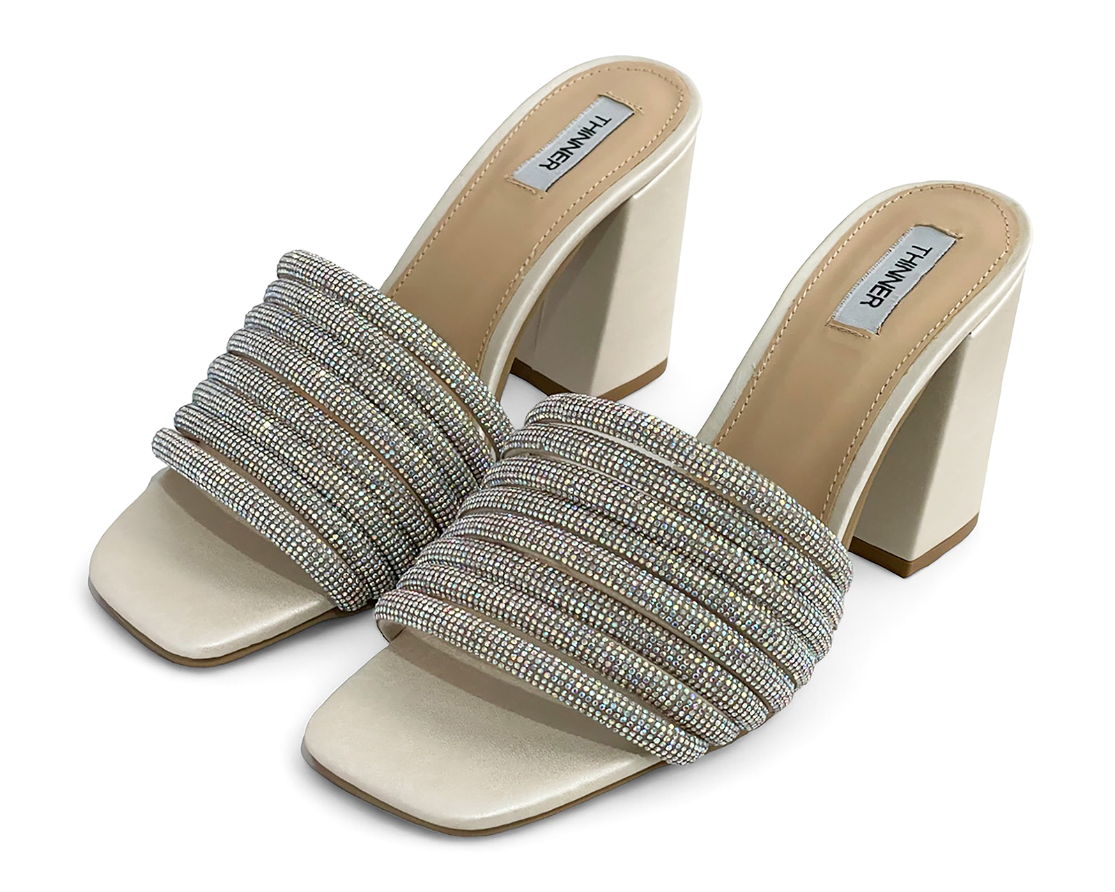 Foto 2 pulgar | Foto 1 | Sandalias de Tacón Thinner para Mujer