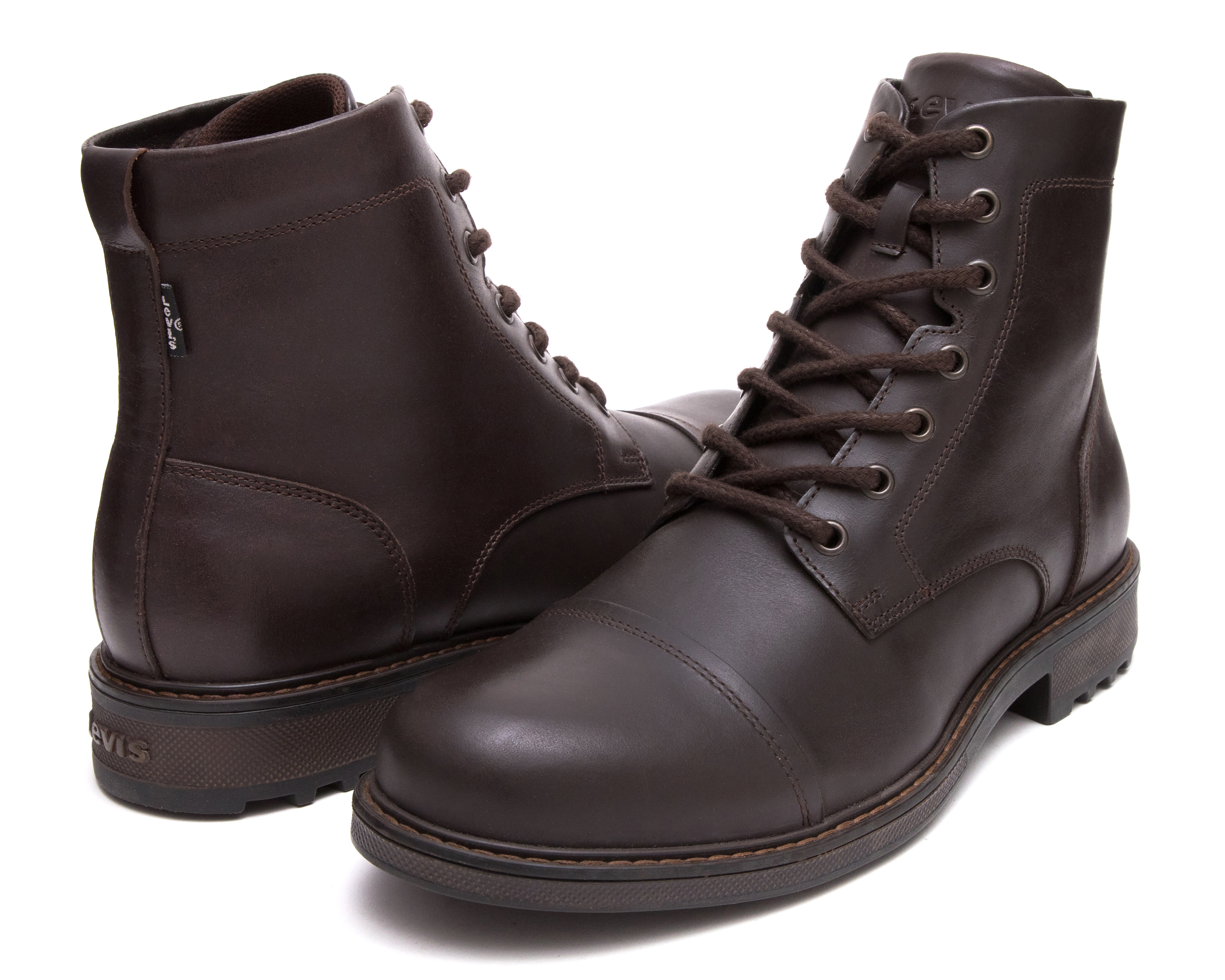Foto 2 pulgar | Foto 1 | Botas Urbanas Levi's Blues de Piel para Hombre