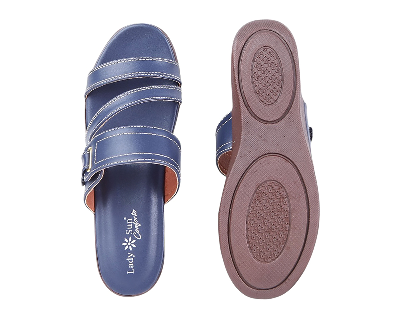 Foto 3 pulgar | Foto 2 | Sandalias Confort Lady Sun Conforto para Mujer