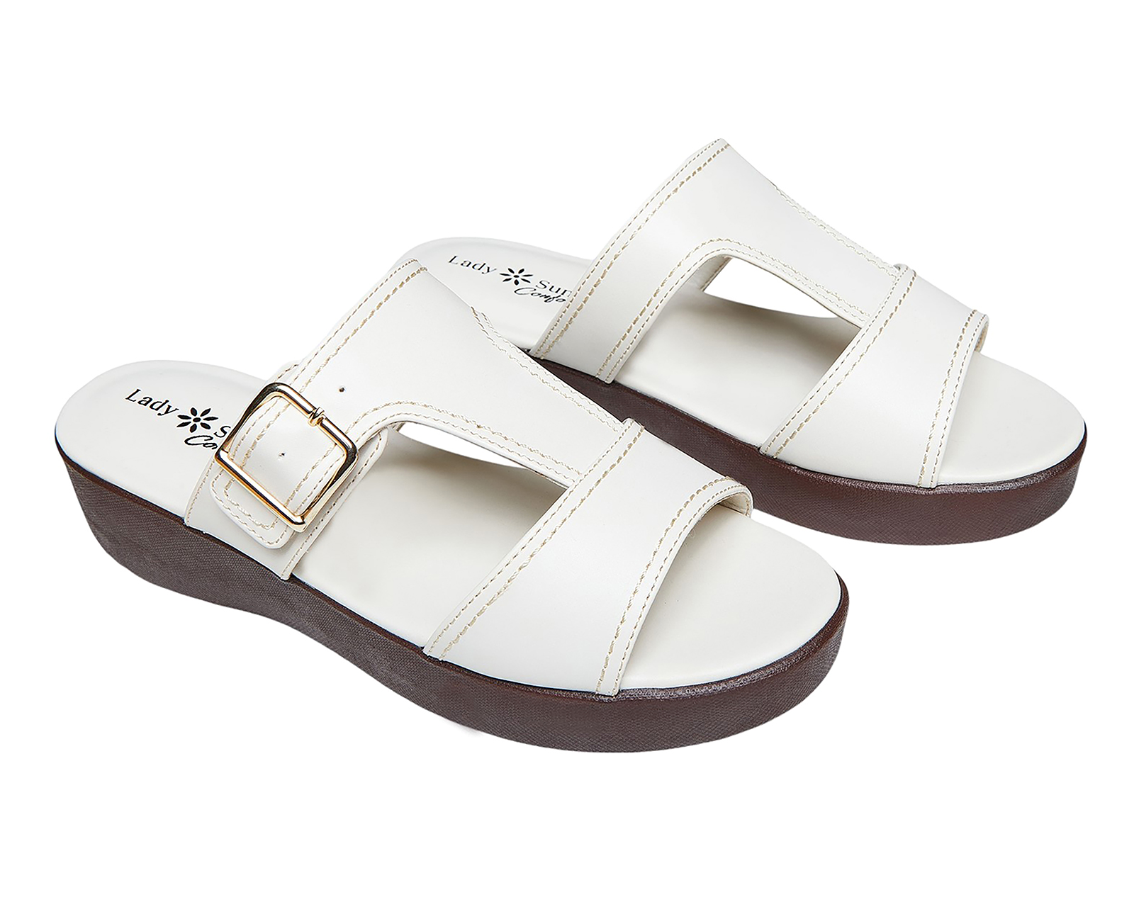 Foto 2 pulgar | Foto 1 | Sandalias Confort Lady Sun Conforto para Mujer