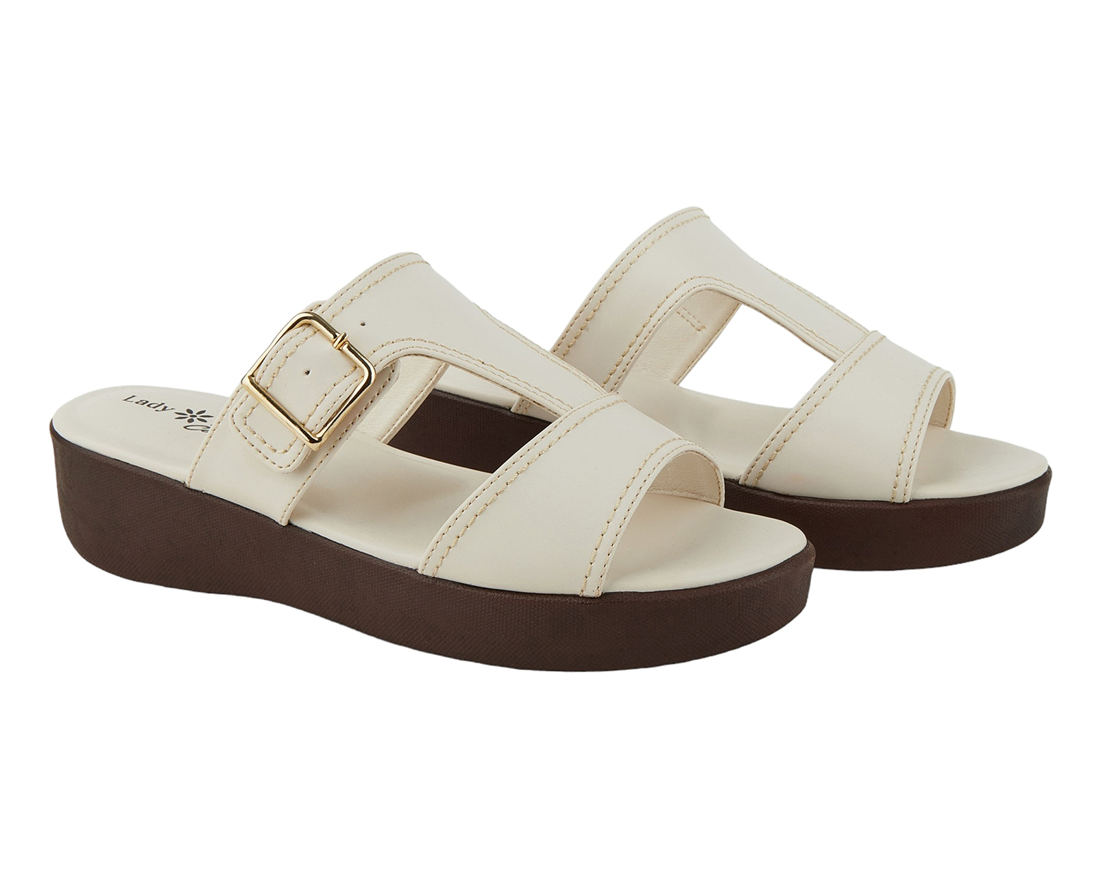 Foto 2 pulgar | Foto 1 | Sandalias Confort Lady Sun Conforto para Mujer