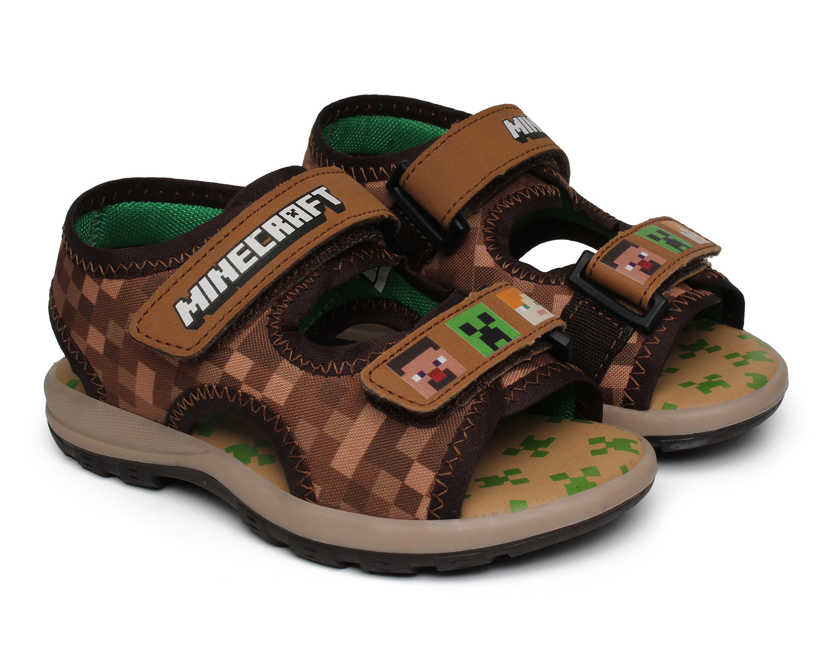 Foto 2 pulgar | Foto 1 | Sandalias Minecraft para Niño