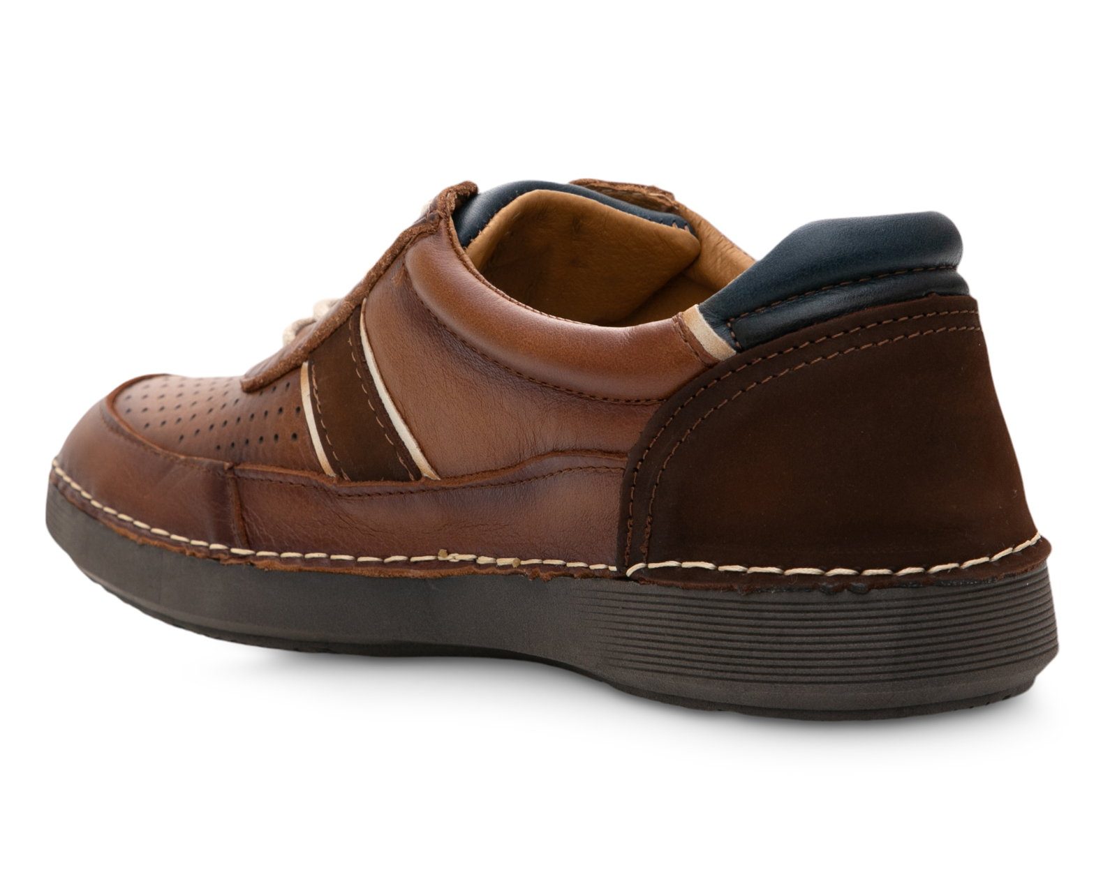 Foto 4 pulgar | Foto 3 | Zapatos Confort Lobo Solo de Piel para Hombre