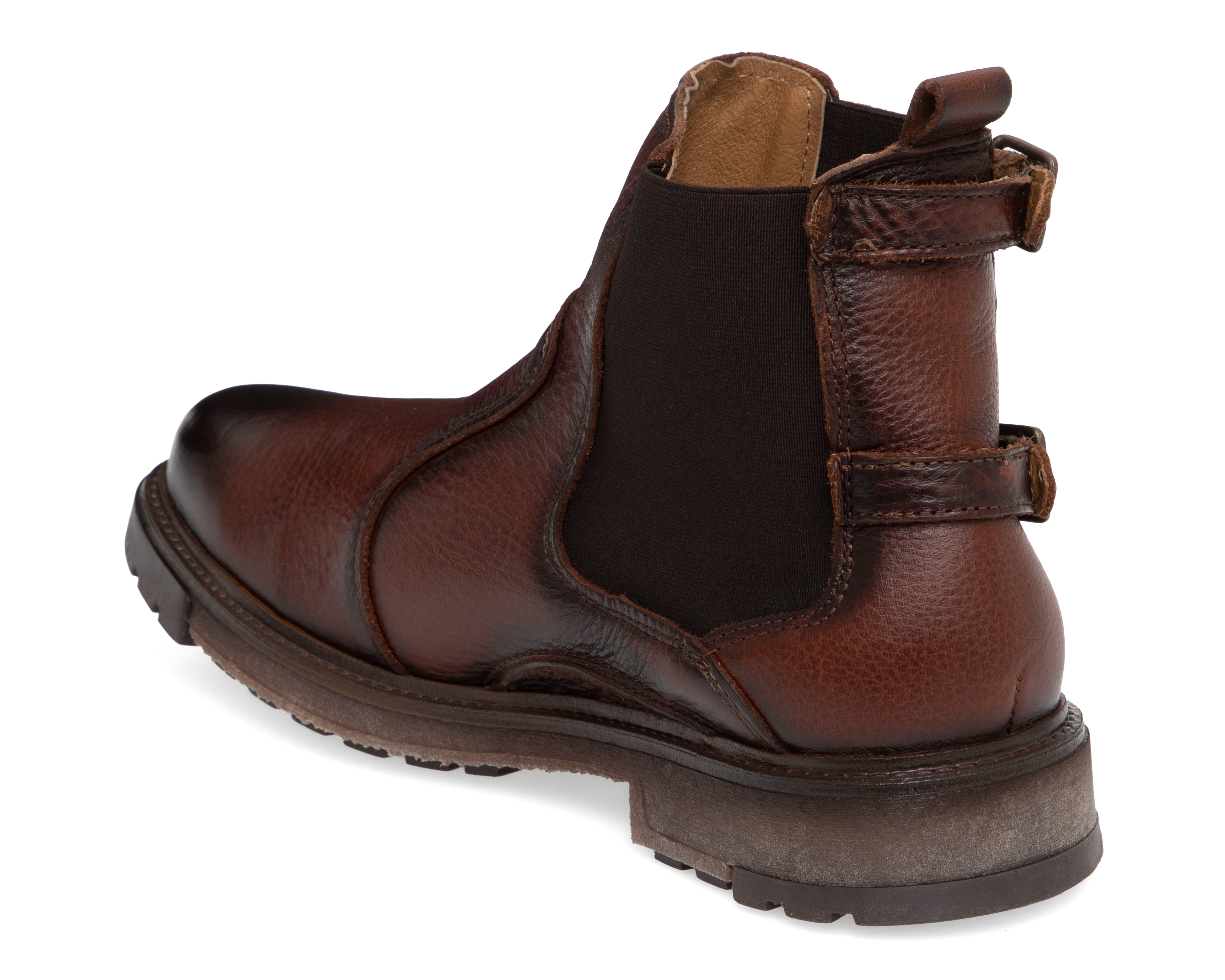 Foto 4 pulgar | Foto 3 | Botas Casuales Lobo Solo Roke de Piel para Hombre