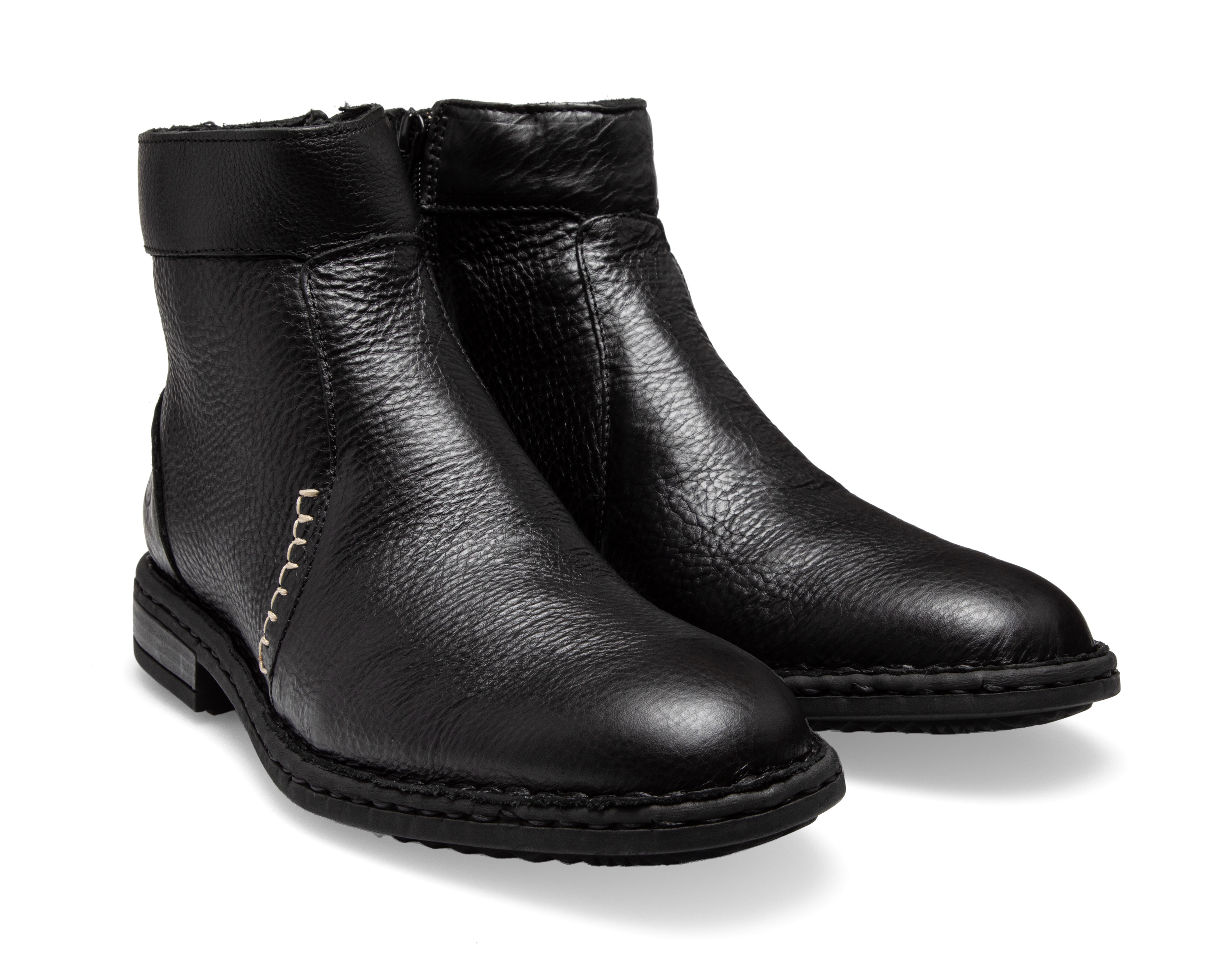 Foto 2 pulgar | Foto 1 | Botas Casuales Lobo Solo de Piel para Hombre
