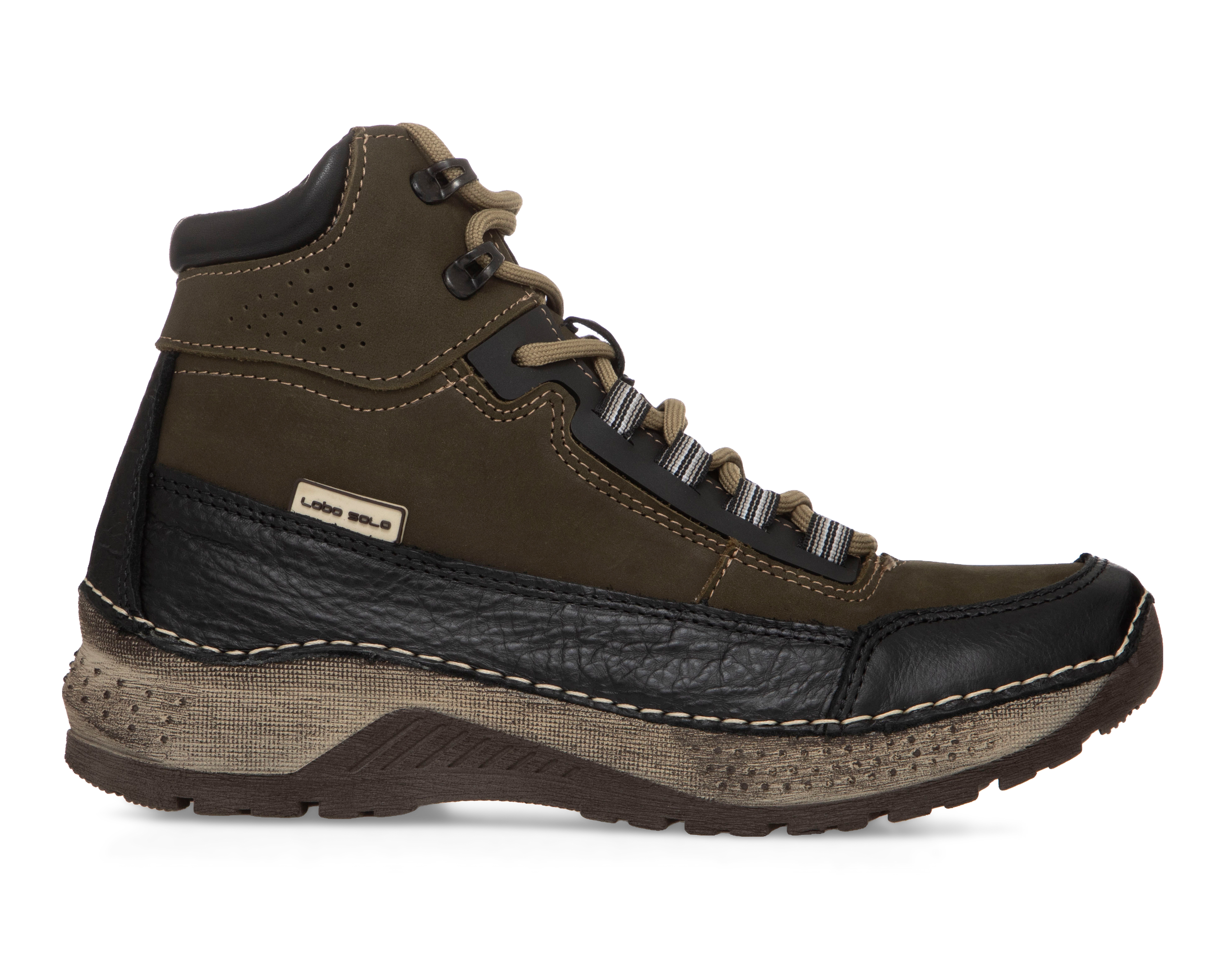 Foto 2 | Foto 2 | Botas Outdoor Lobo Solo de Piel para Hombre