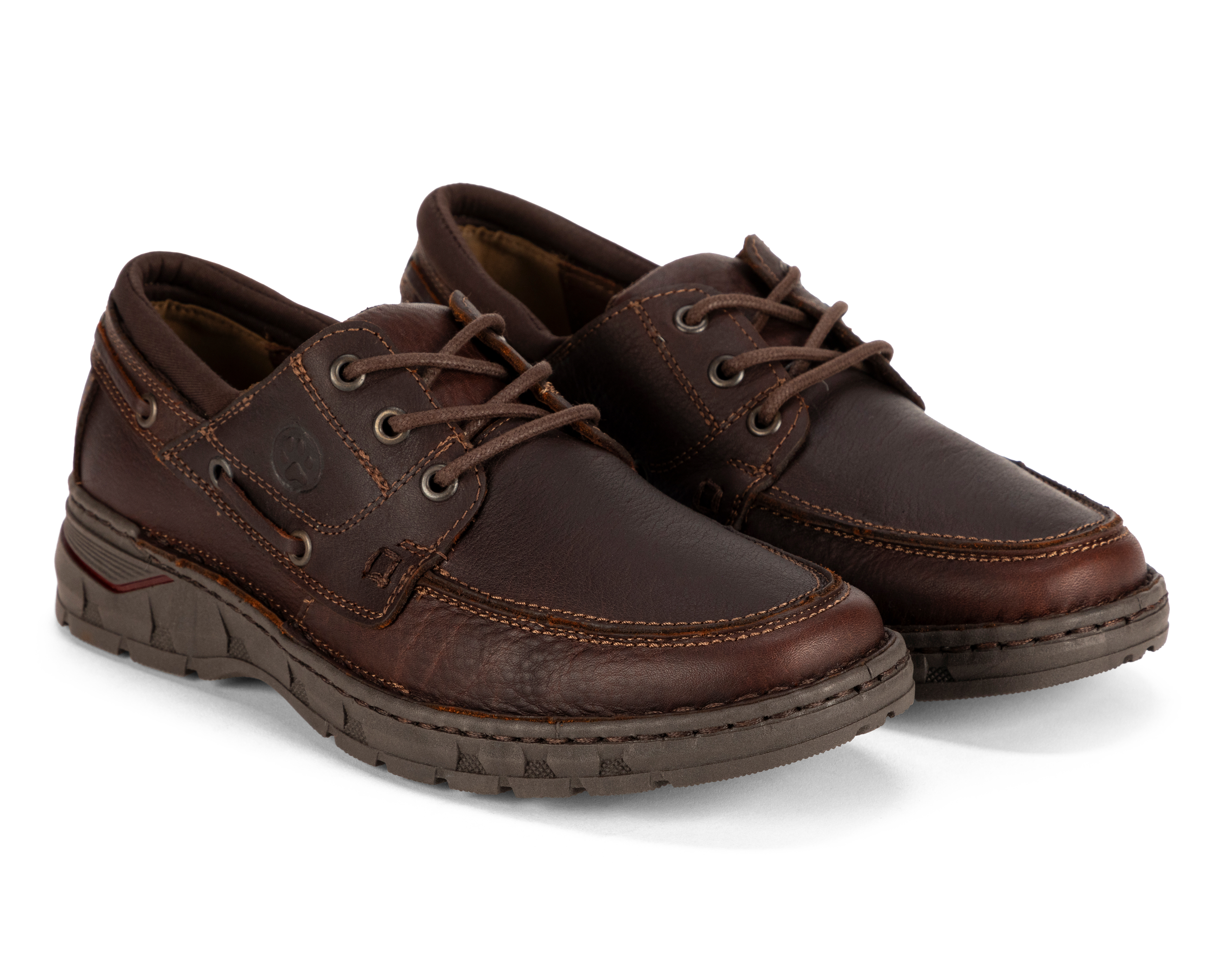 Foto 2 pulgar | Foto 1 | Zapatos Confort Lobo Solo de Piel para Hombre