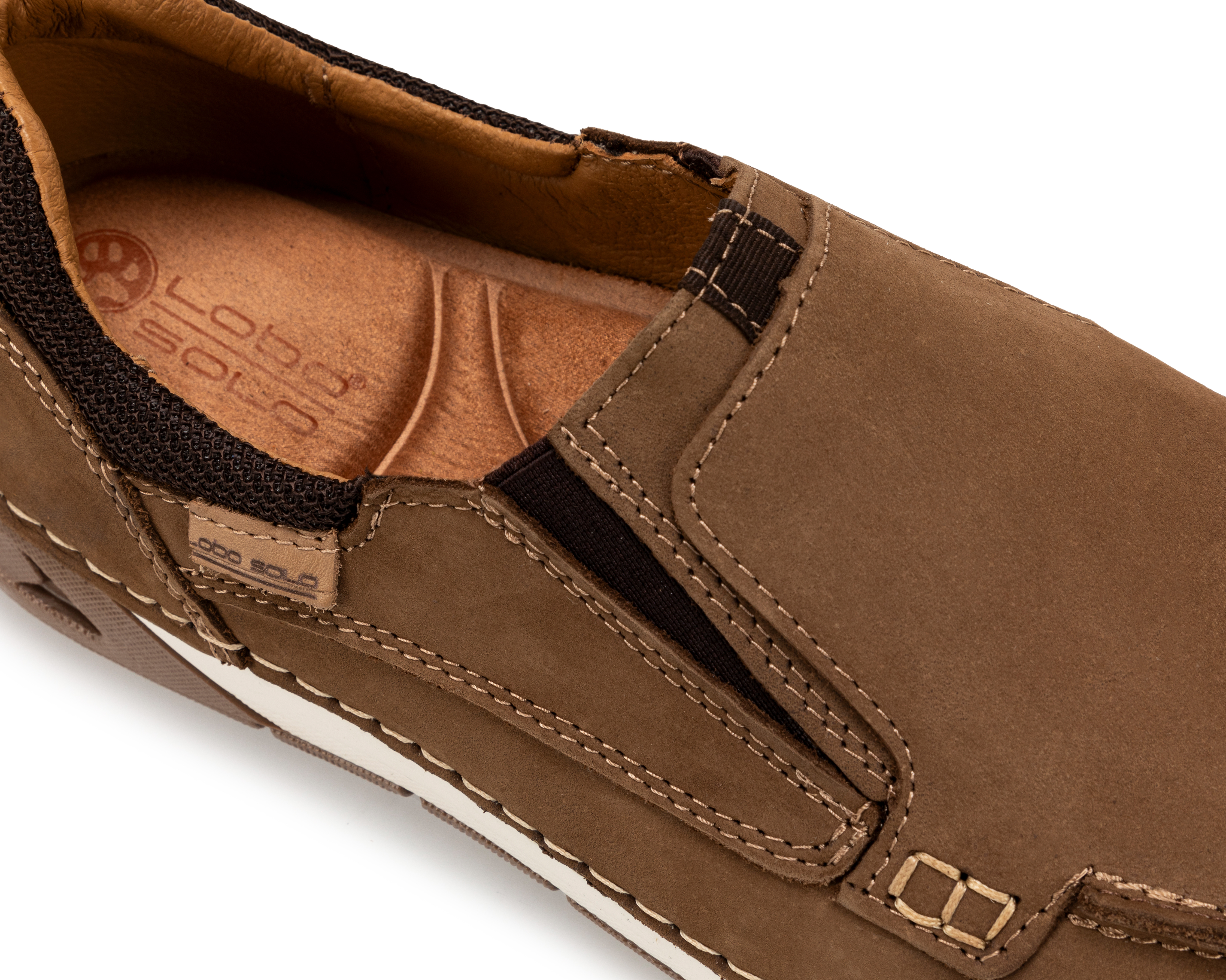 Foto 6 | Foto 6 | Zapatos Confort Lobo Solo de Piel para Hombre