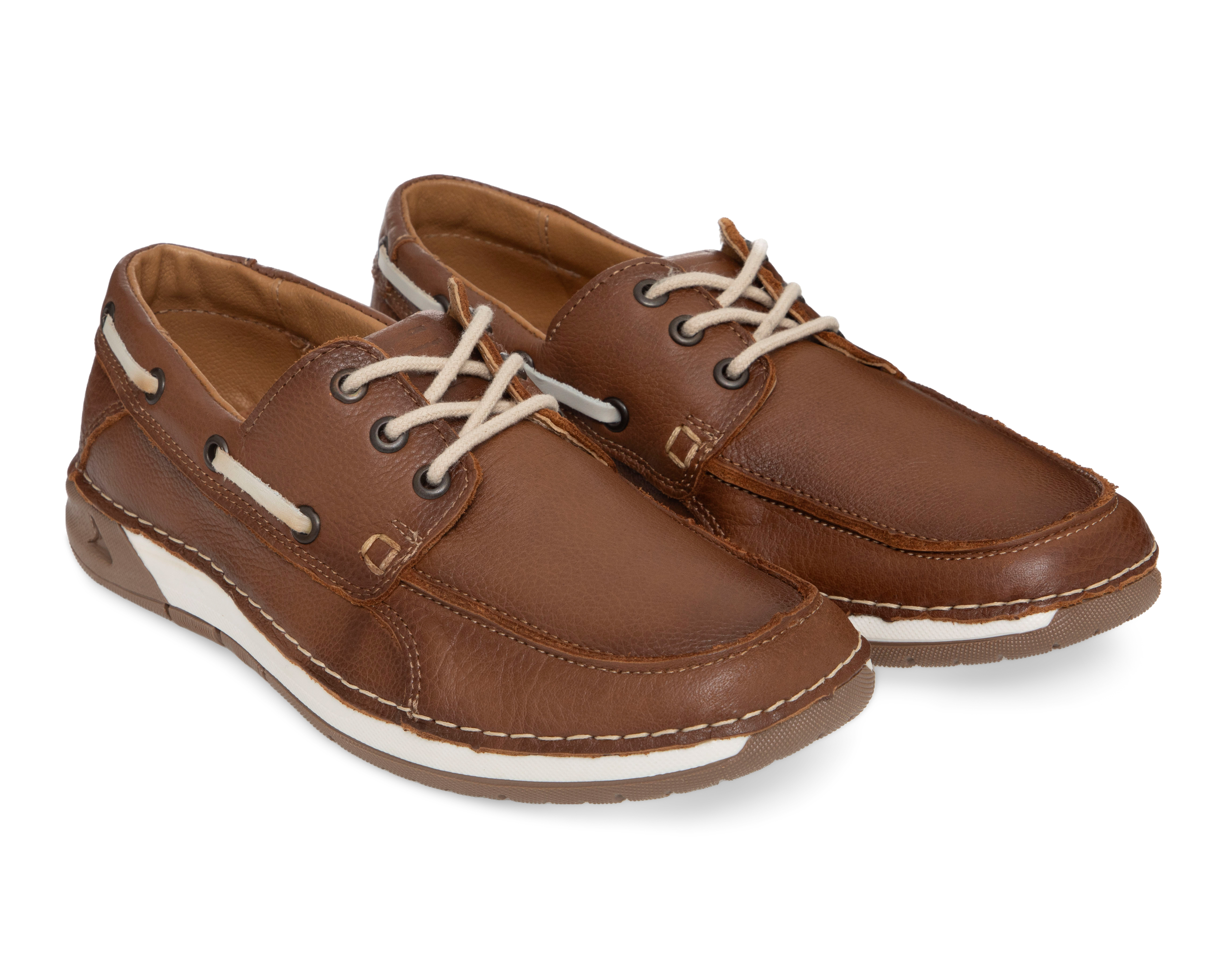 Foto 2 pulgar | Foto 1 | Mocasines Confort Lobo Solo de Piel para Hombre