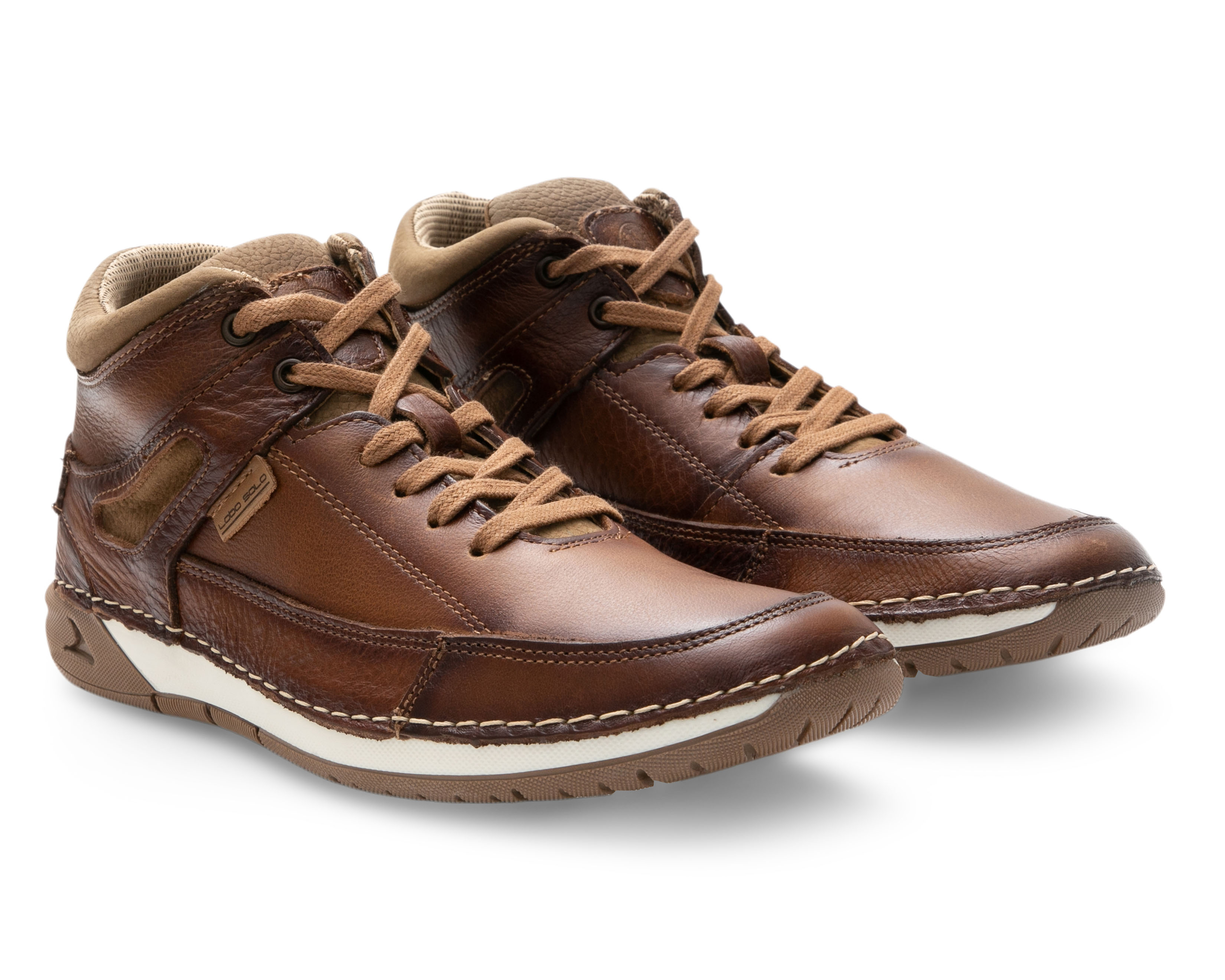 Botines Confort Lobo Solo Toledo de Piel para Hombre