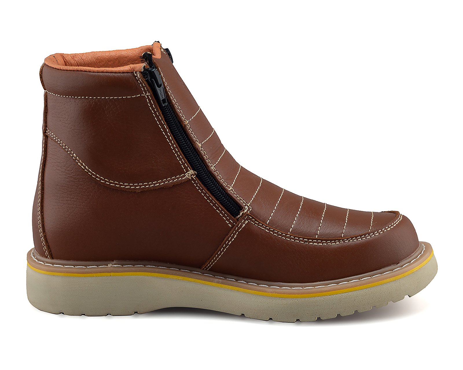 Foto 5 pulgar | Foto 4 | Botas de Trabajo Caribu 371P Floter de Piel para Hombre