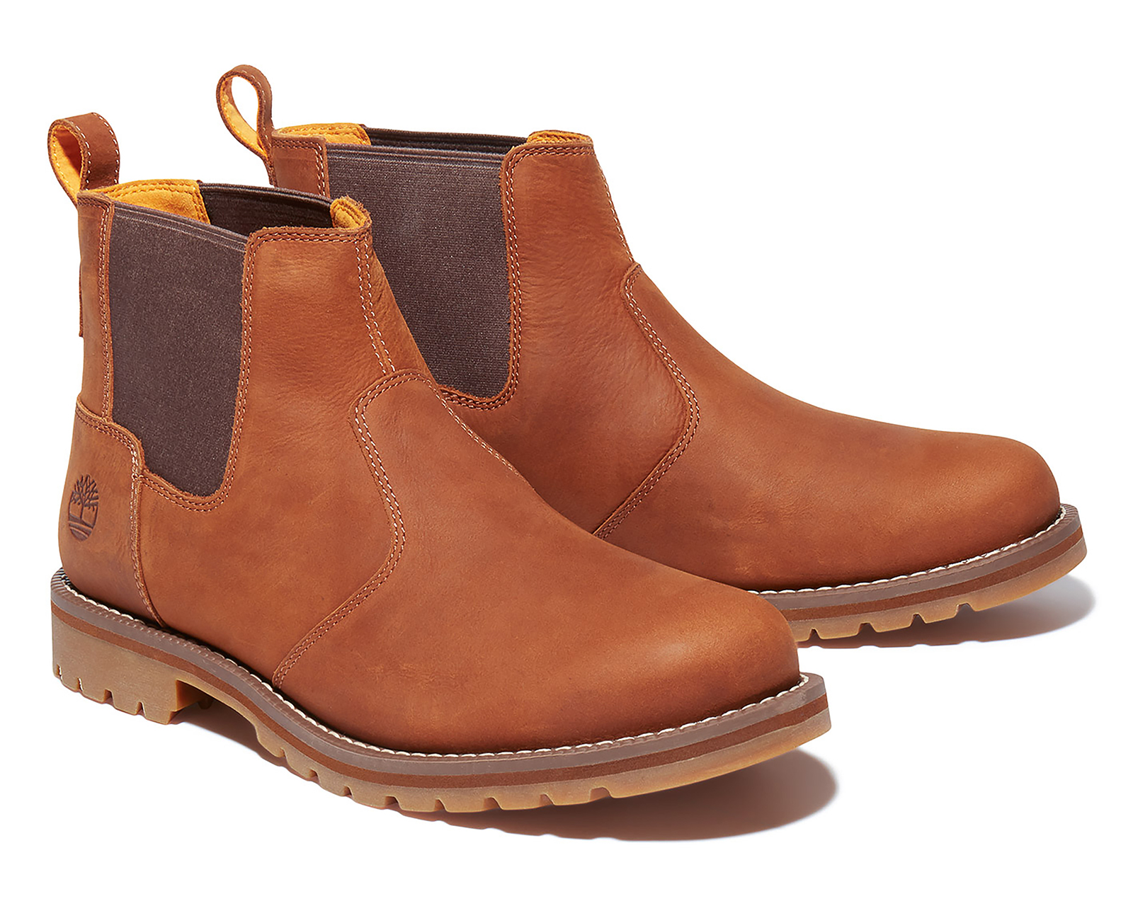 Foto 2 pulgar | Foto 1 | Botas Casuales Timberland Chelsea Redwood Falls de Piel para Hombre