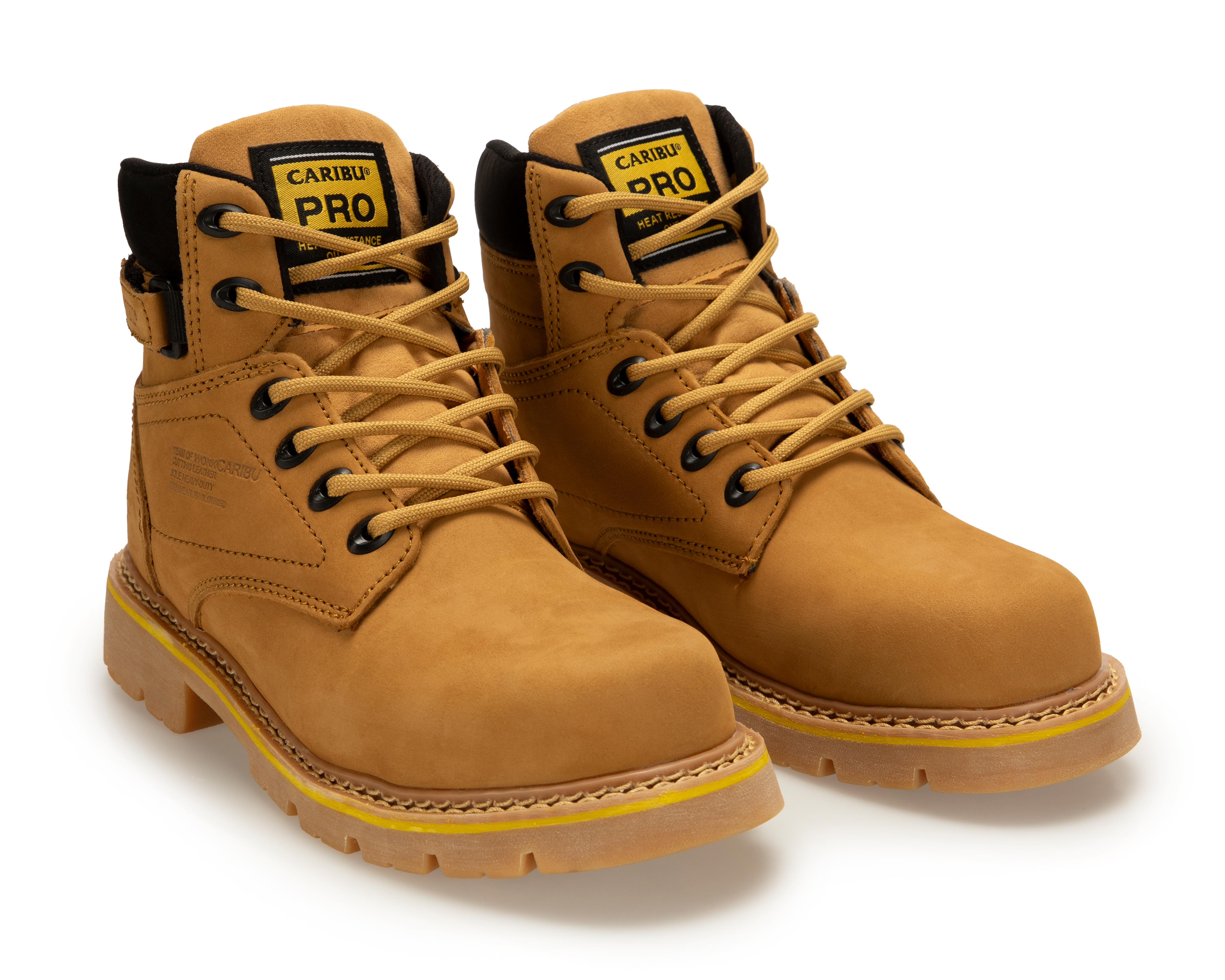 Foto 1 | Foto 1 | Botas de Trabajo Caribu 955-H Nubuck de Piel para Hombre