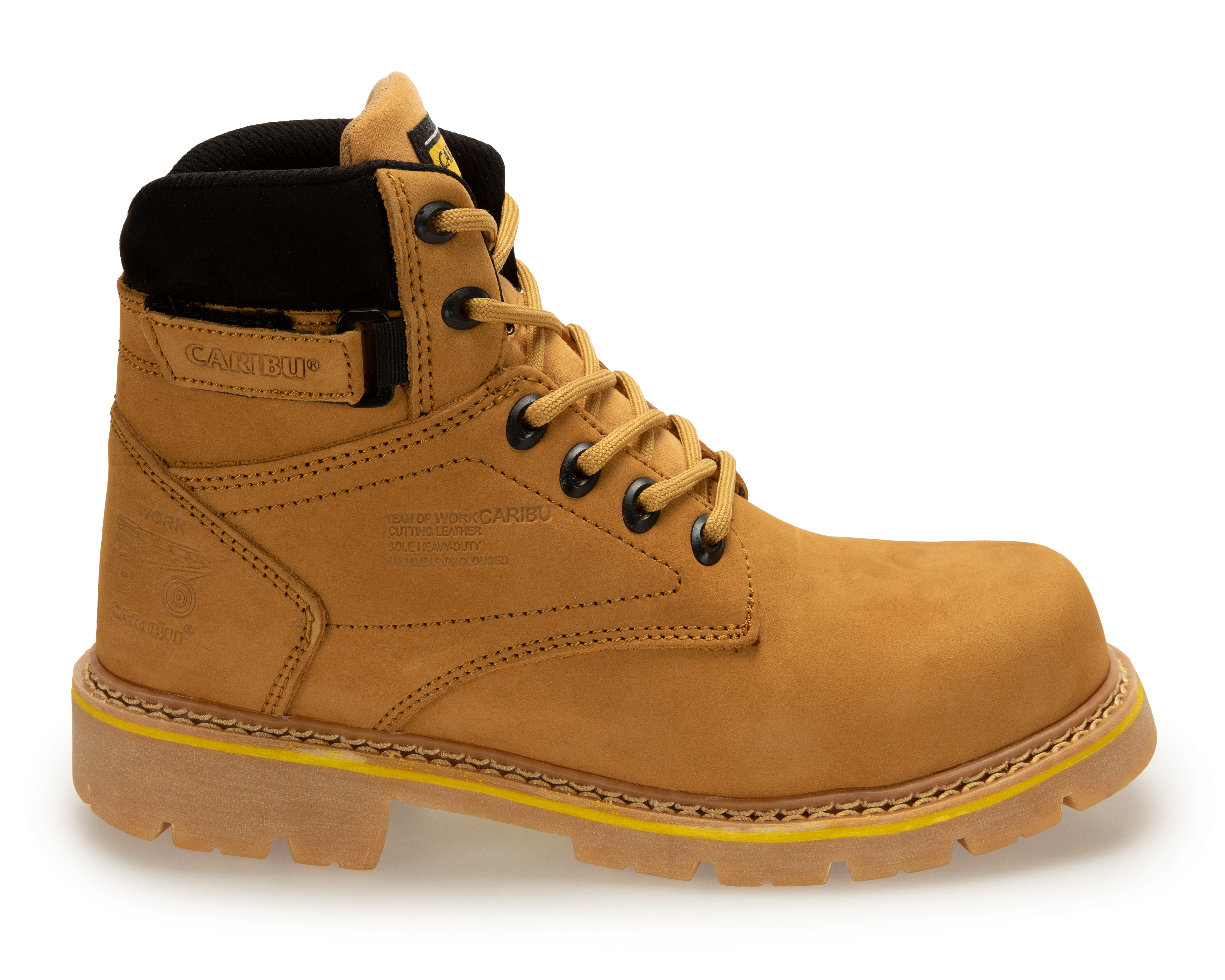 Foto 2 | Foto 2 | Botas de Trabajo Caribu 955-H Nubuck de Piel para Hombre