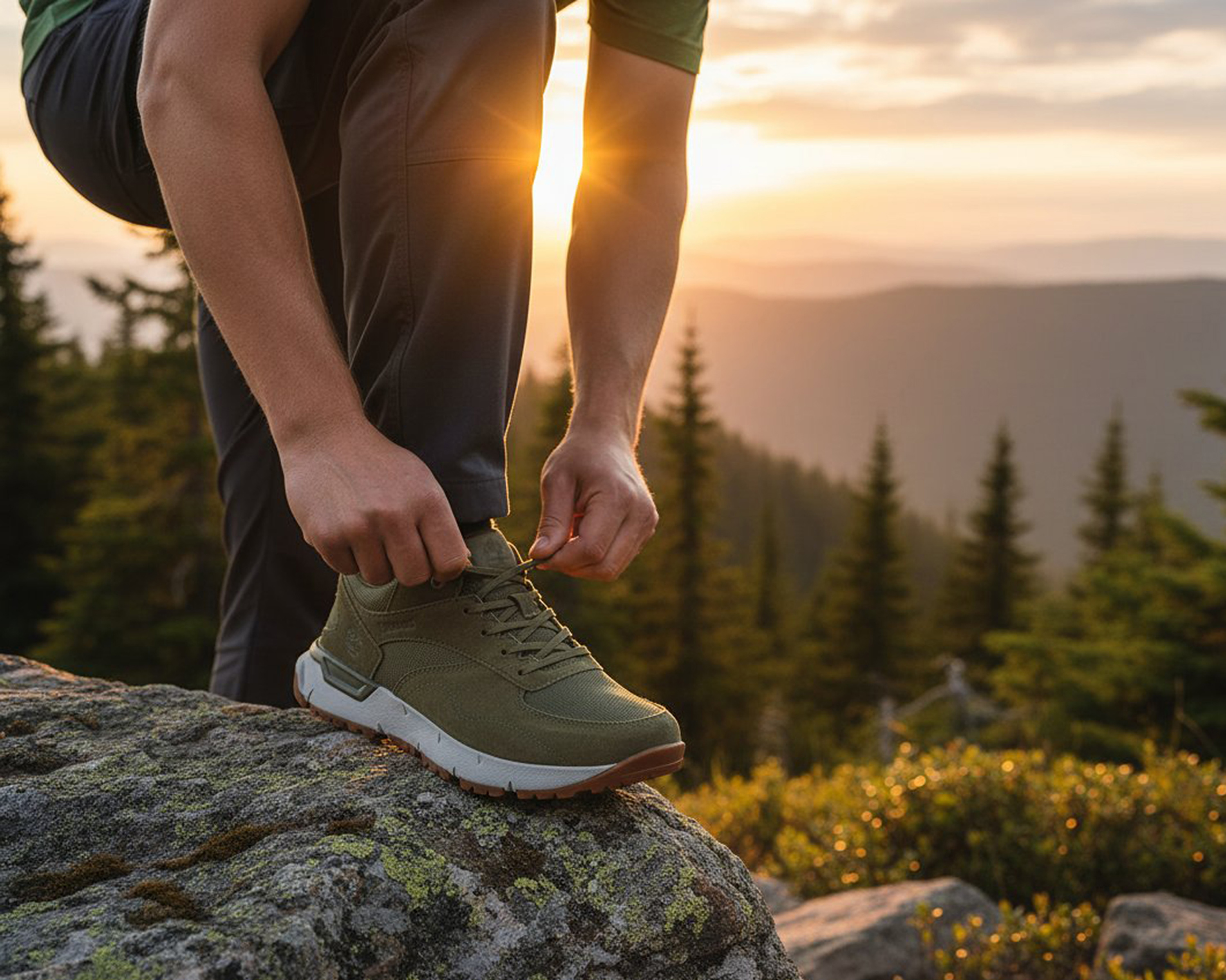 Foto 8 | Foto 8 | Tenis para Senderismo Timberland Voyager Park Low de Piel para Hombre