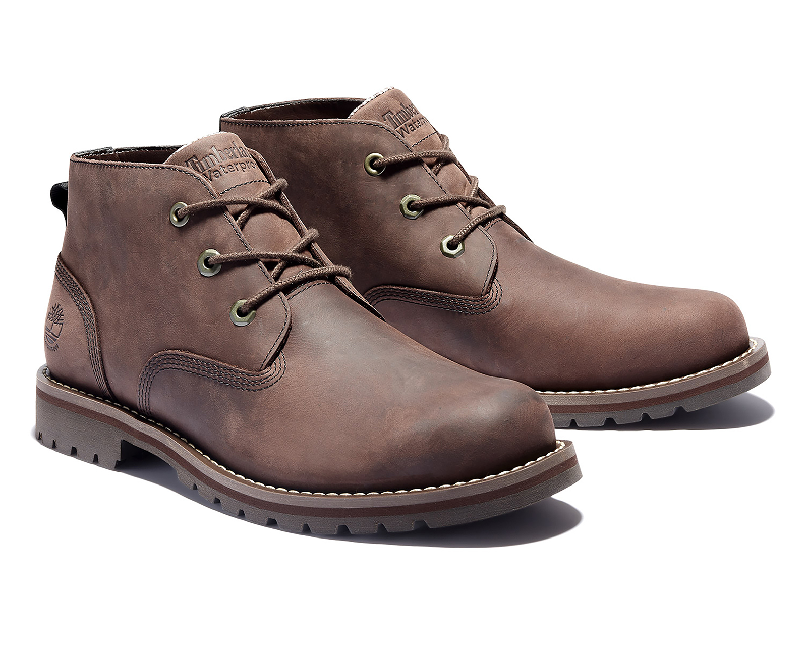 Foto 2 pulgar | Foto 1 | Botas Timberland Larchmont Li Chukka de Piel para Hombre
