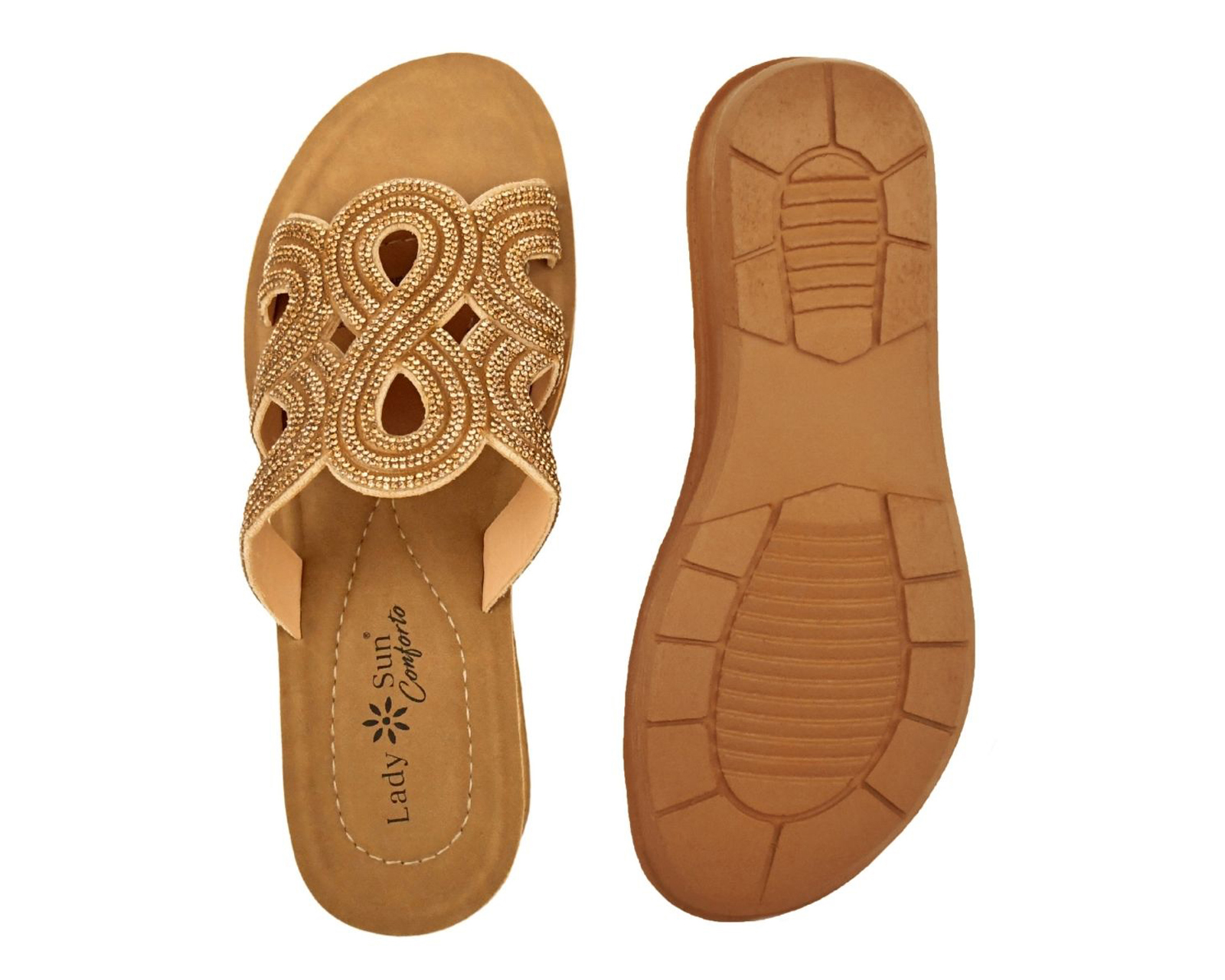 Foto 3 pulgar | Foto 2 | Sandalias Confort Lady Sun para Mujer