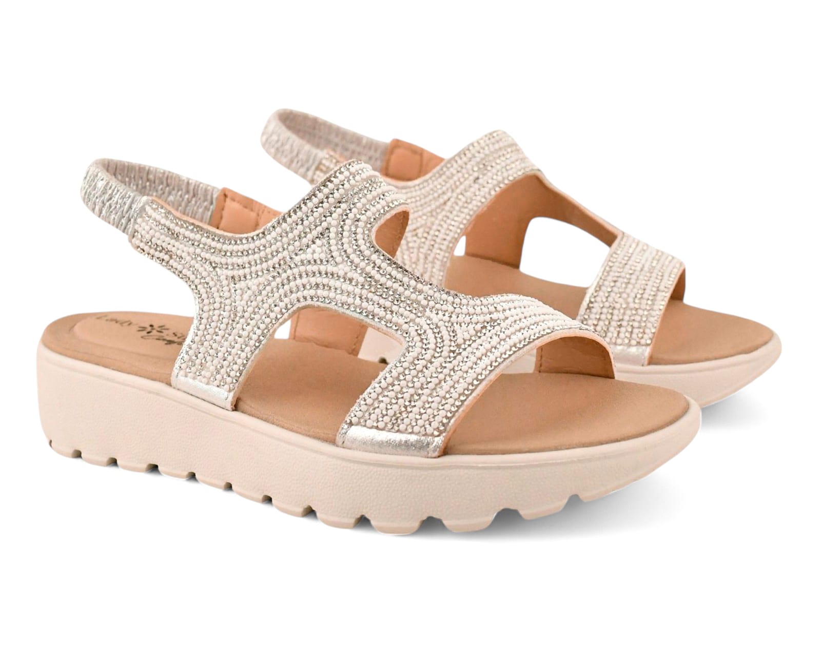 Sandalias Planas Marca De Zapatos Lady Sun Confort Sandalias