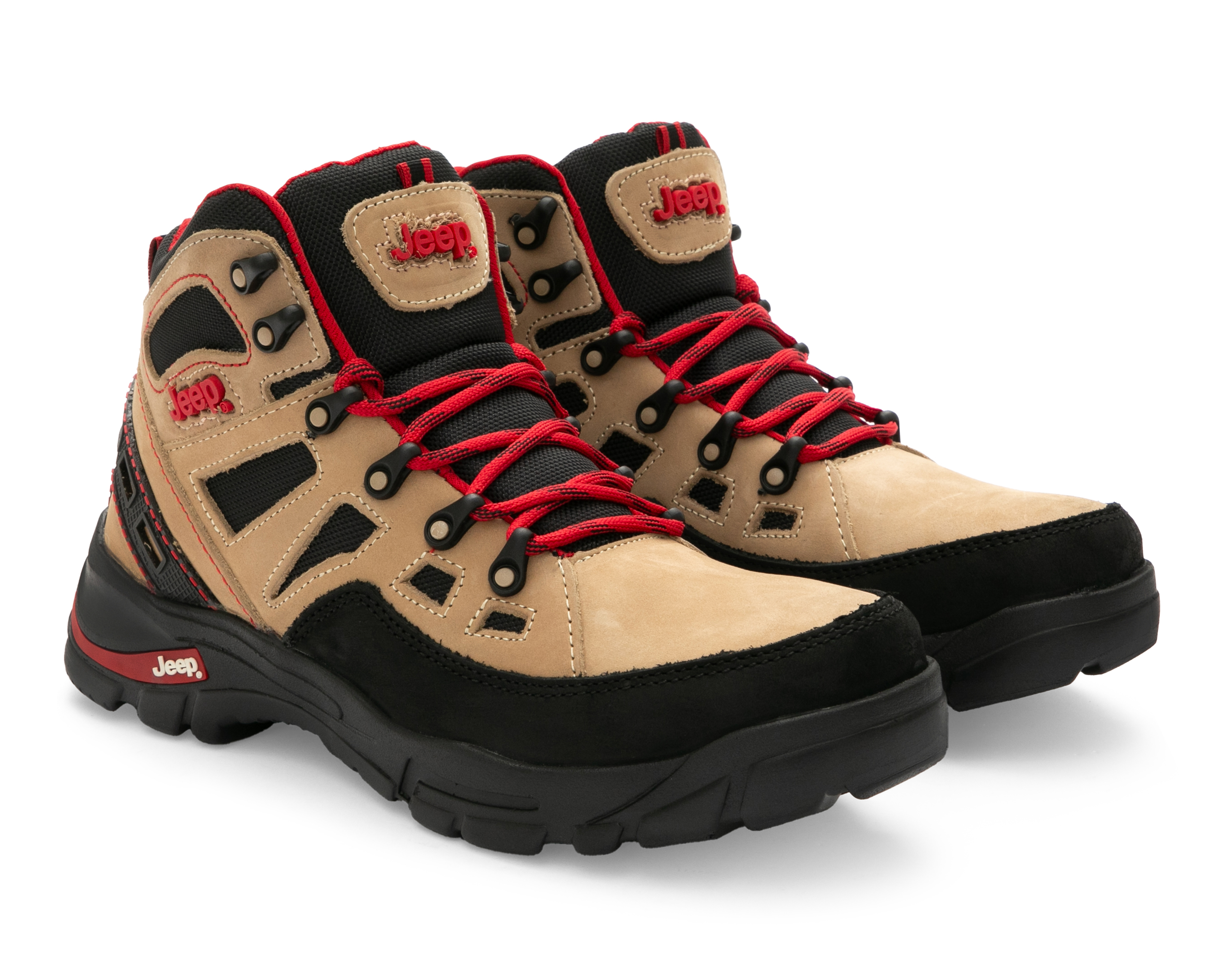 Botas Outdoor Jeep de Piel para Hombre