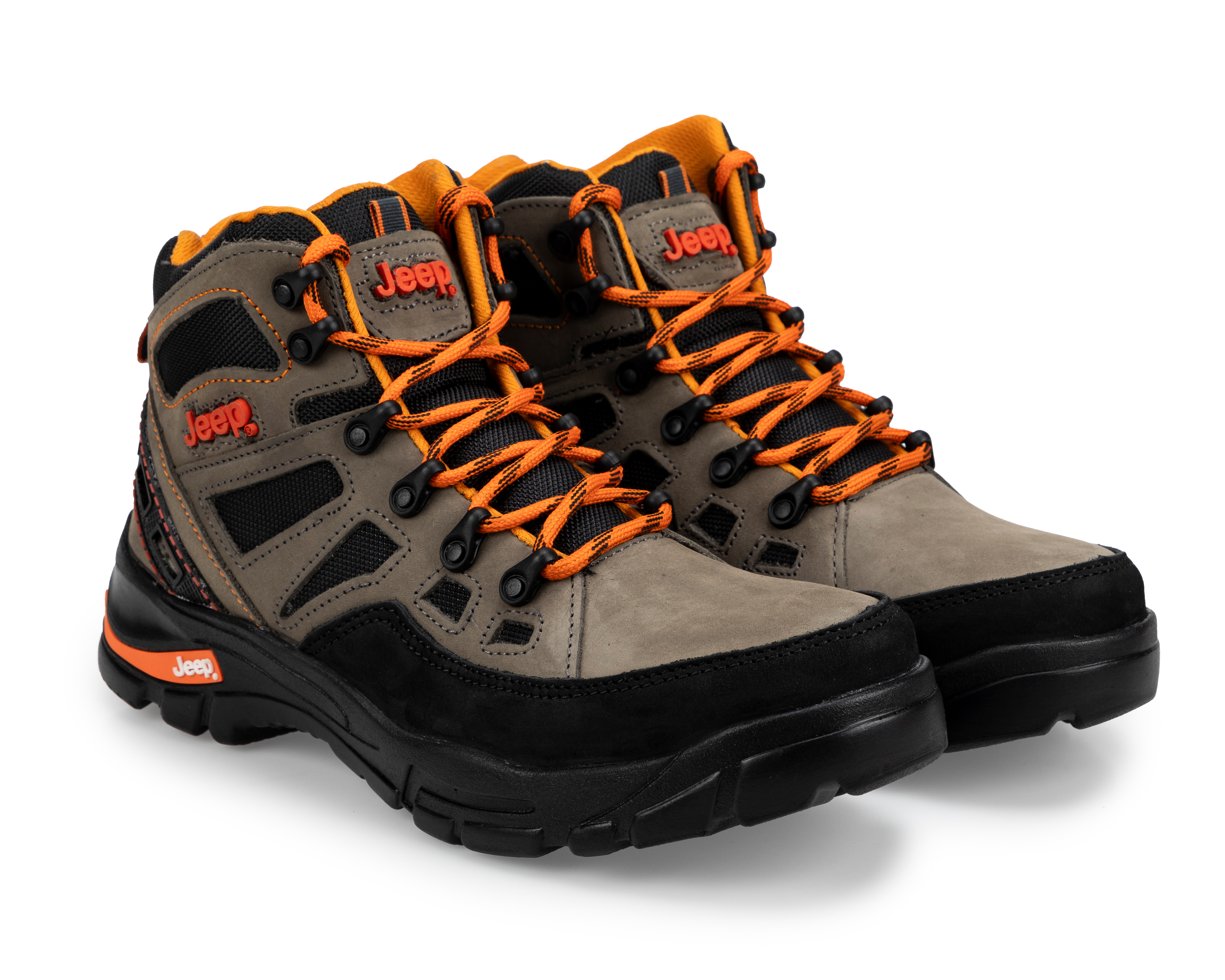 Foto 2 pulgar | Foto 1 | Botas Outdoor Jeep de Piel para Hombre