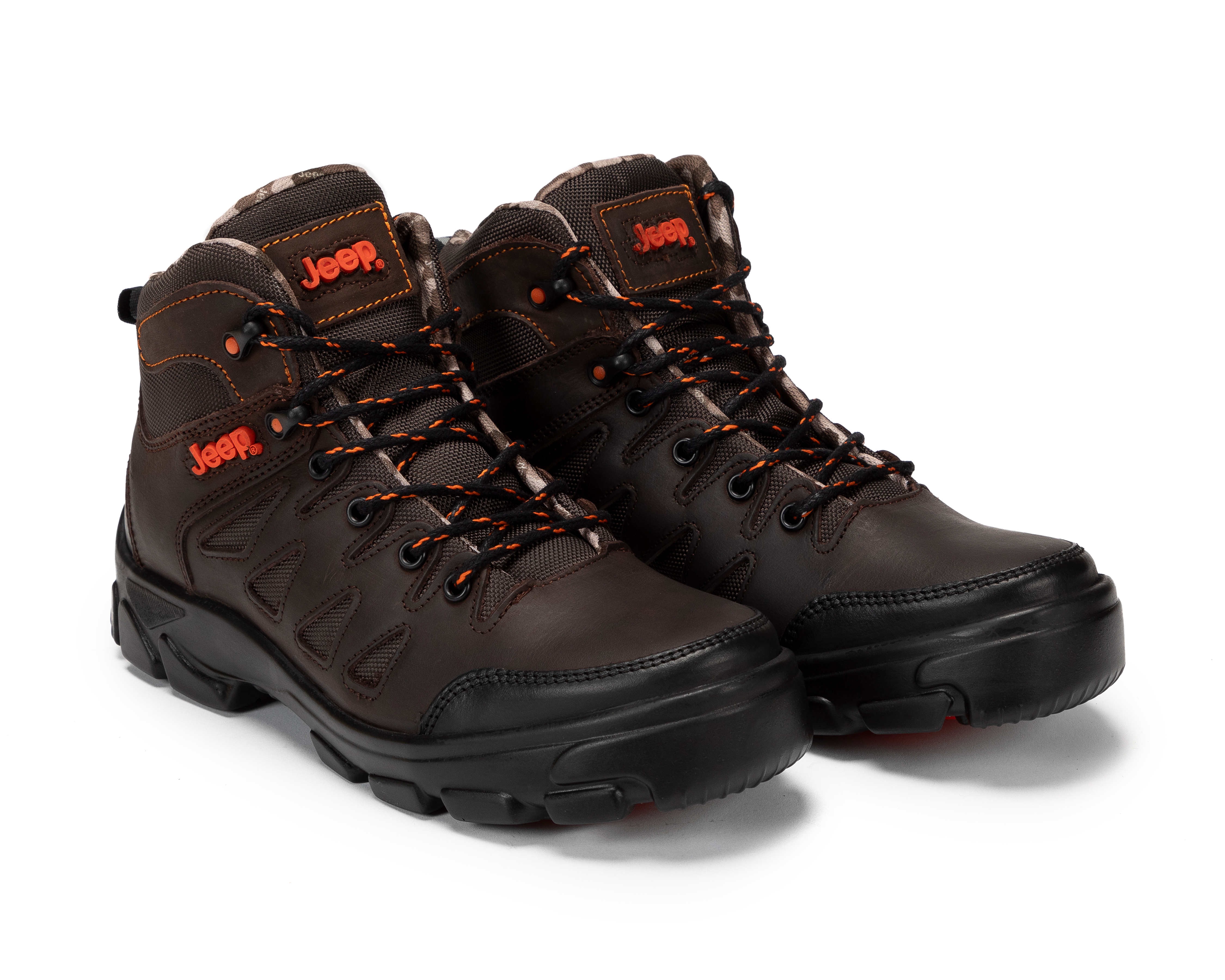 Foto 2 pulgar | Foto 1 | Botas Outdoor Jeep de Piel para Hombre