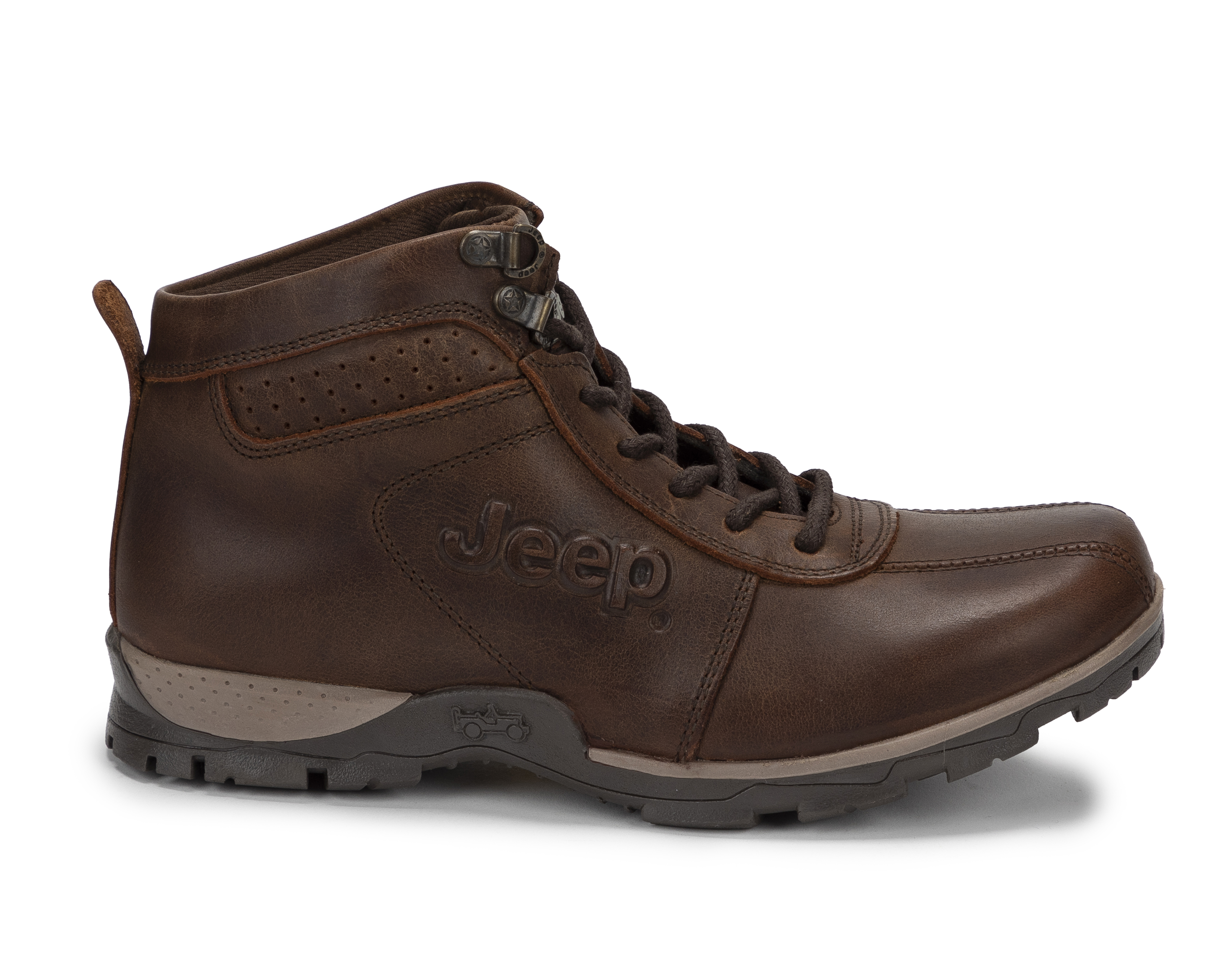 Foto 3 pulgar | Foto 2 | Botas Outdoor Jeep de Piel para Hombre