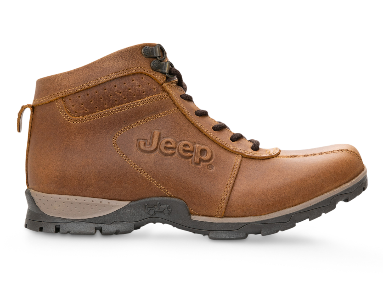 Foto 3 pulgar | Foto 2 | Botas Outdoor Jeep de Piel para Hombre