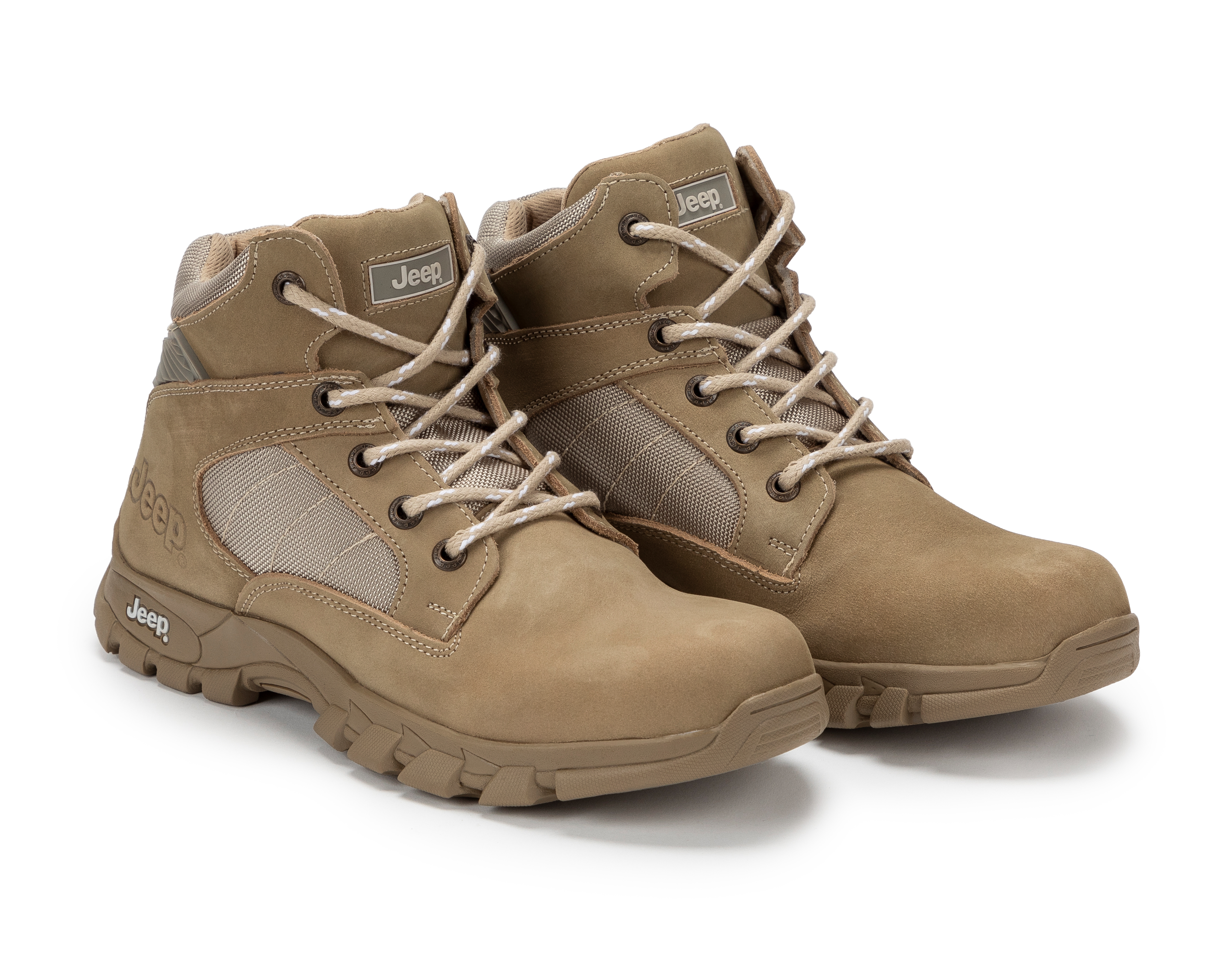 Foto 2 pulgar | Foto 1 | Botas Outdoor Jeep de Piel para Hombre