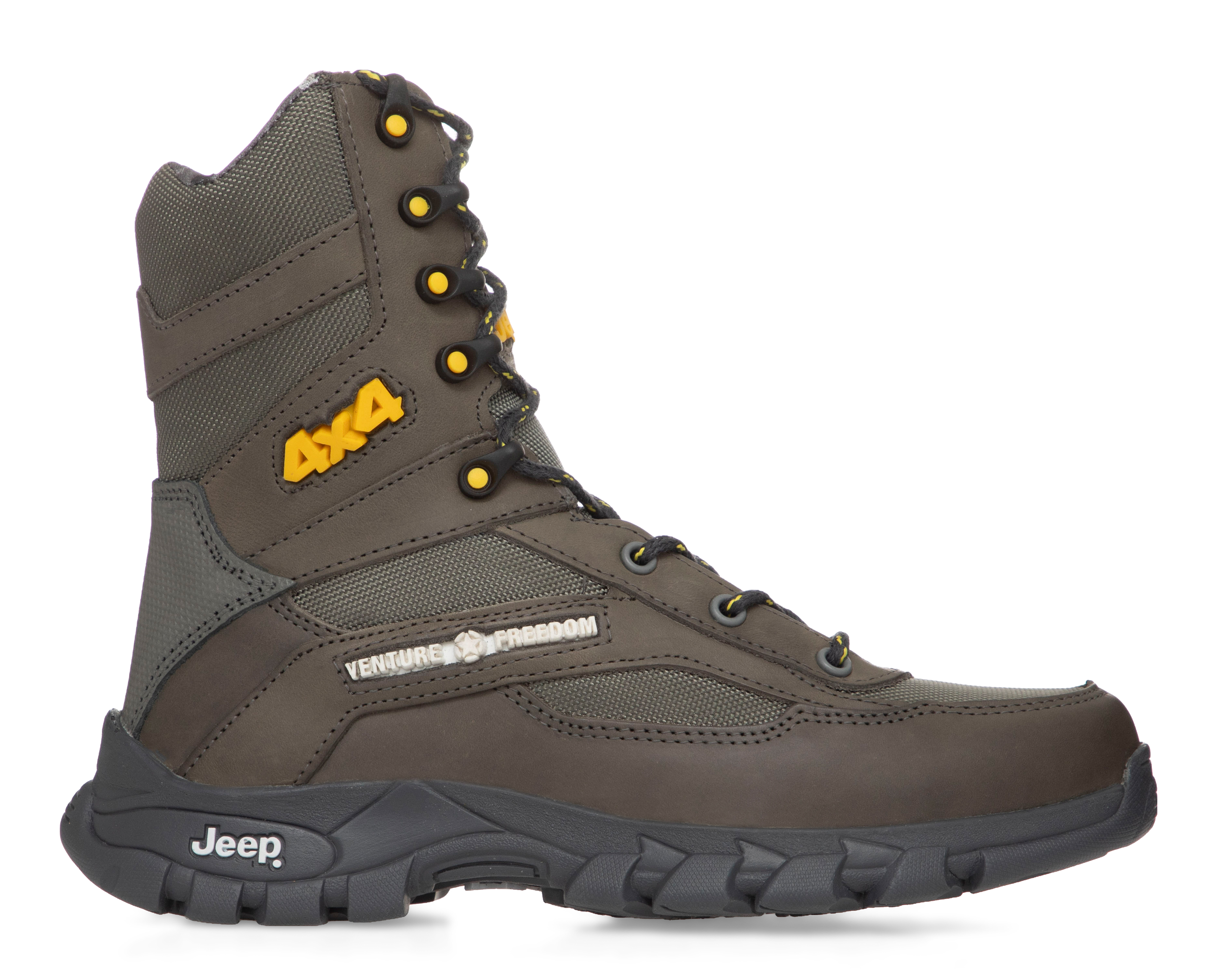 Foto 3 pulgar | Foto 2 | Botas Outdoor Jeep de Piel para Hombre