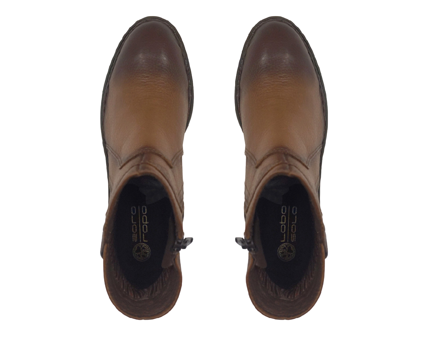 Foto 4 pulgar | Foto 3 | Botas Urbanas Lobo Solo de Piel para Mujer