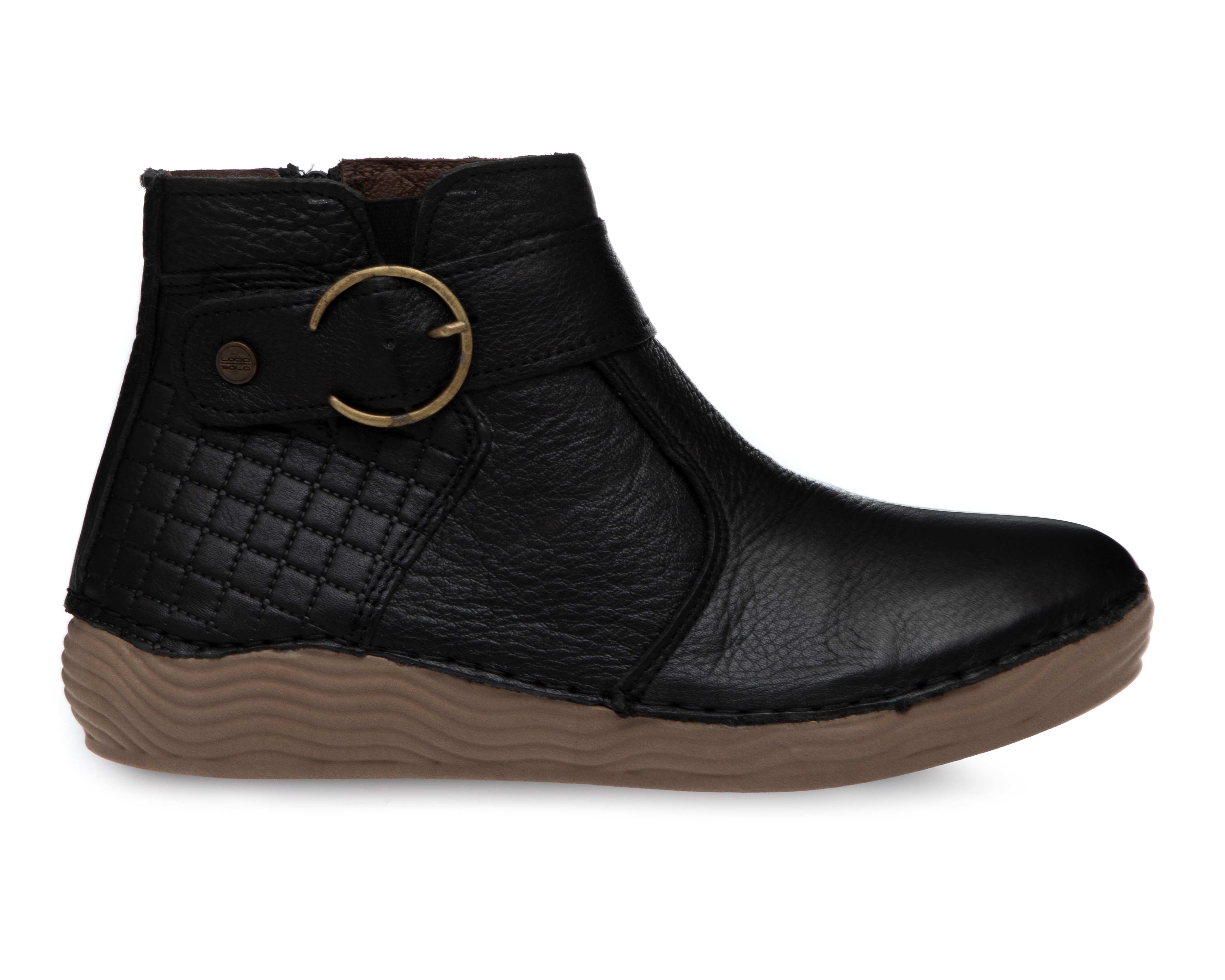 Foto 3 pulgar | Foto 2 | Botas Confort Lobo Solo de Piel para Mujer