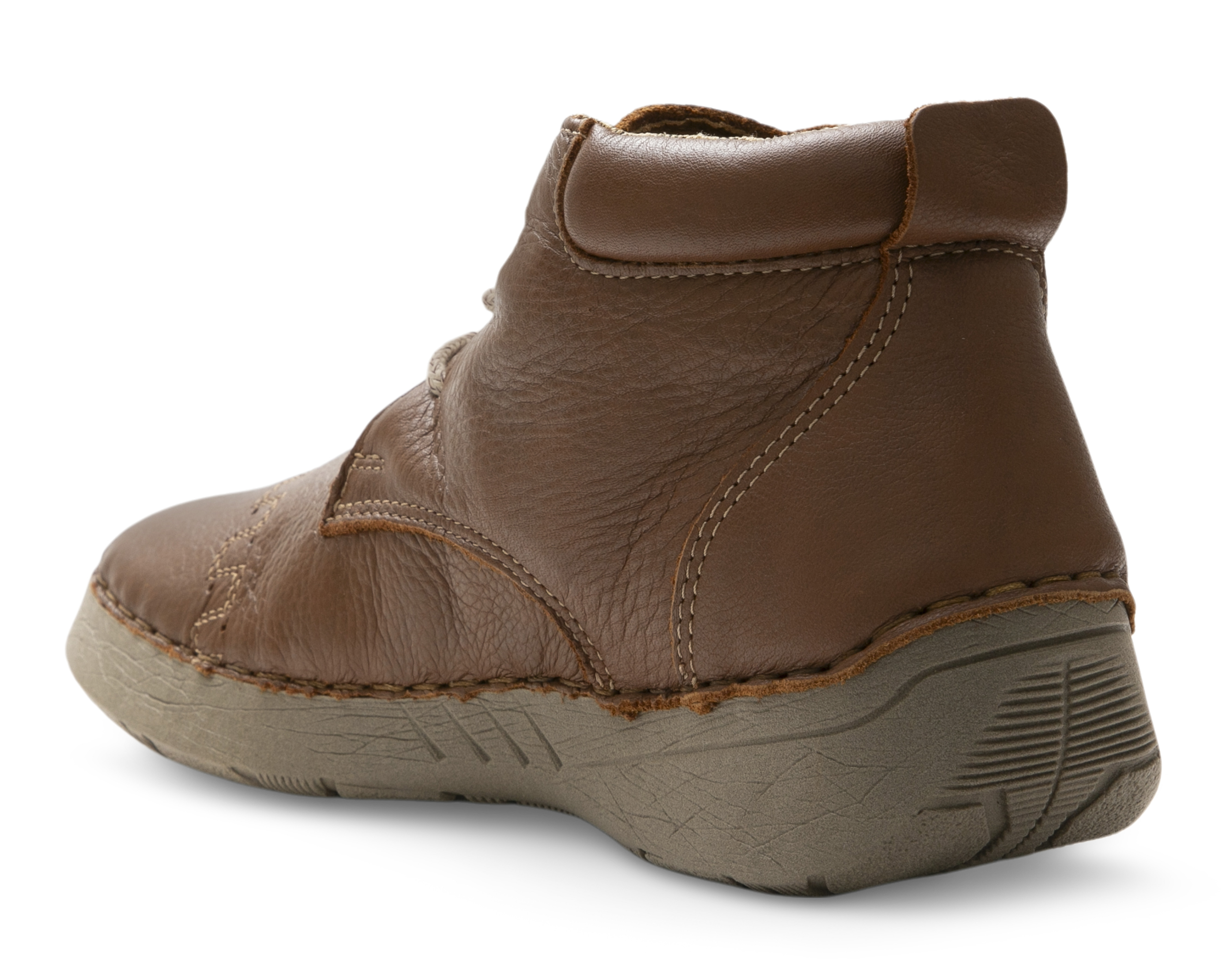 Foto 3 | Foto 3 | Botines Confort Lobo Solo de Piel para Mujer