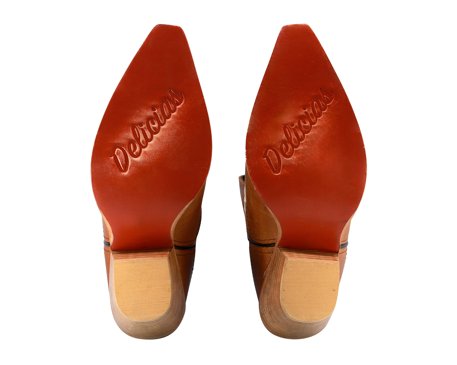 Foto 3 pulgar | Foto 2 | Botas Vaqueras Triples Boots de Piel para Mujer