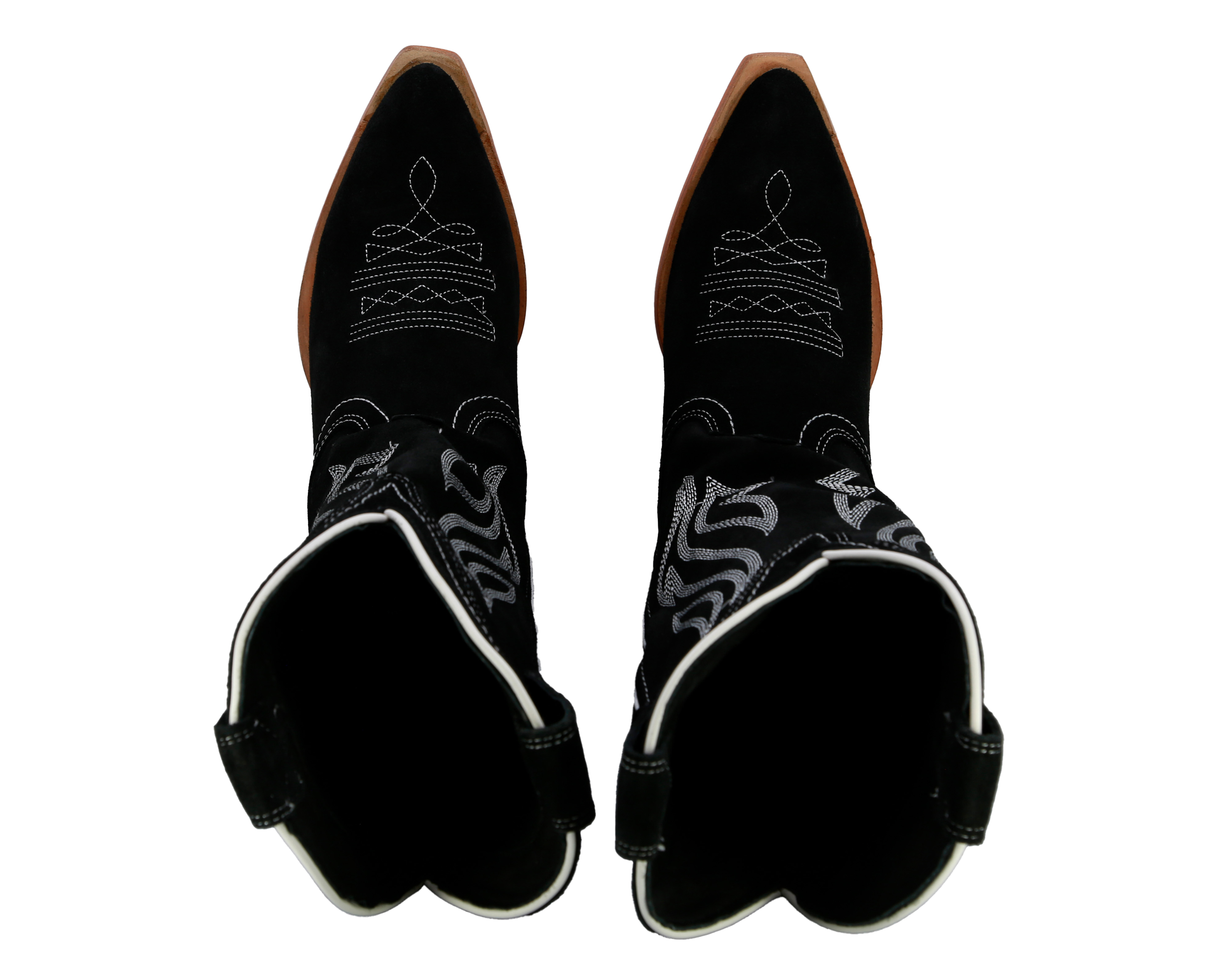 Foto 4 pulgar | Foto 3 | Botas Vaqueras Triple Boots Delicias de Piel para Mujer