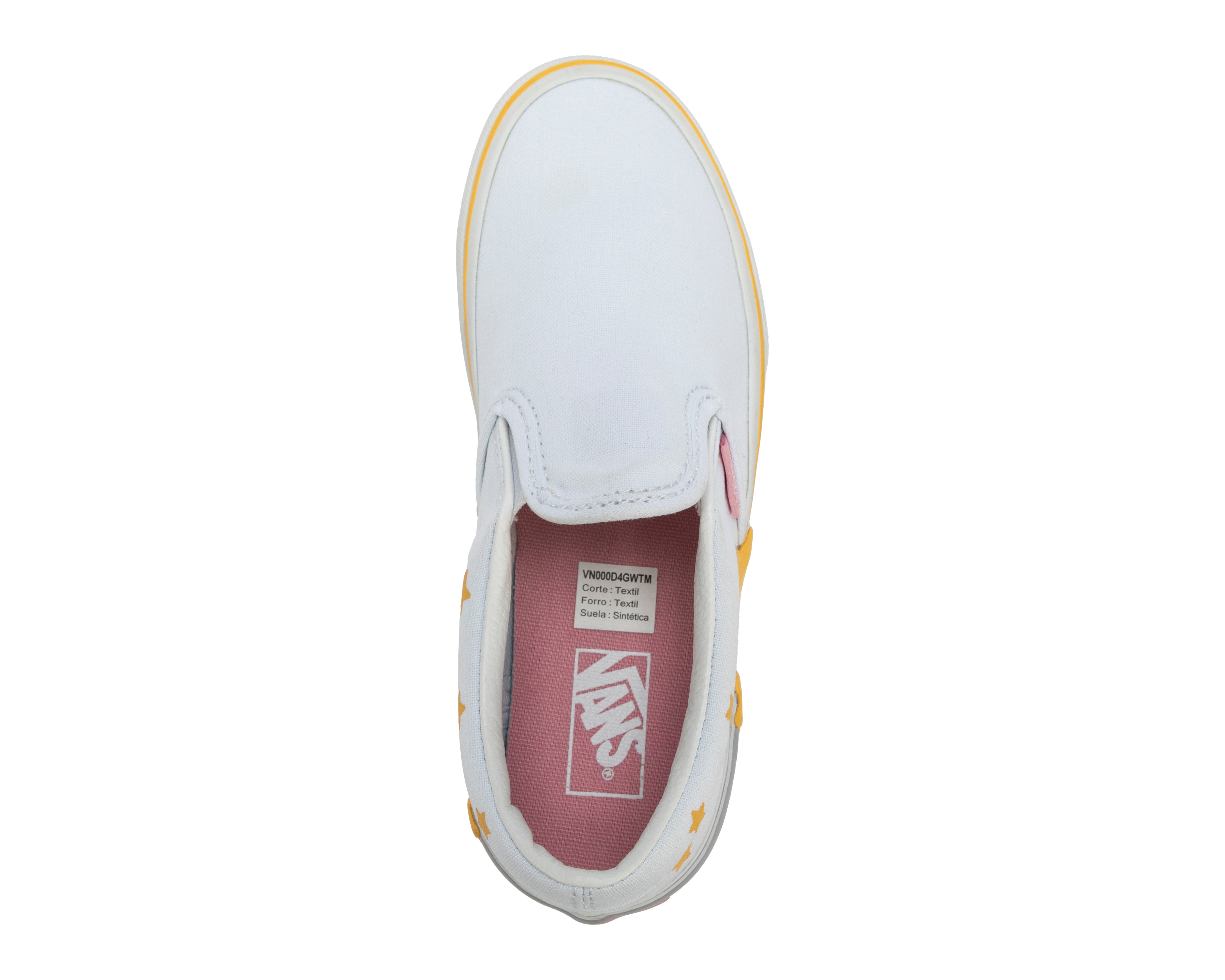 Foto 6 pulgar | Foto 5 | Tenis Vans Classic Slip-On Star Infantil