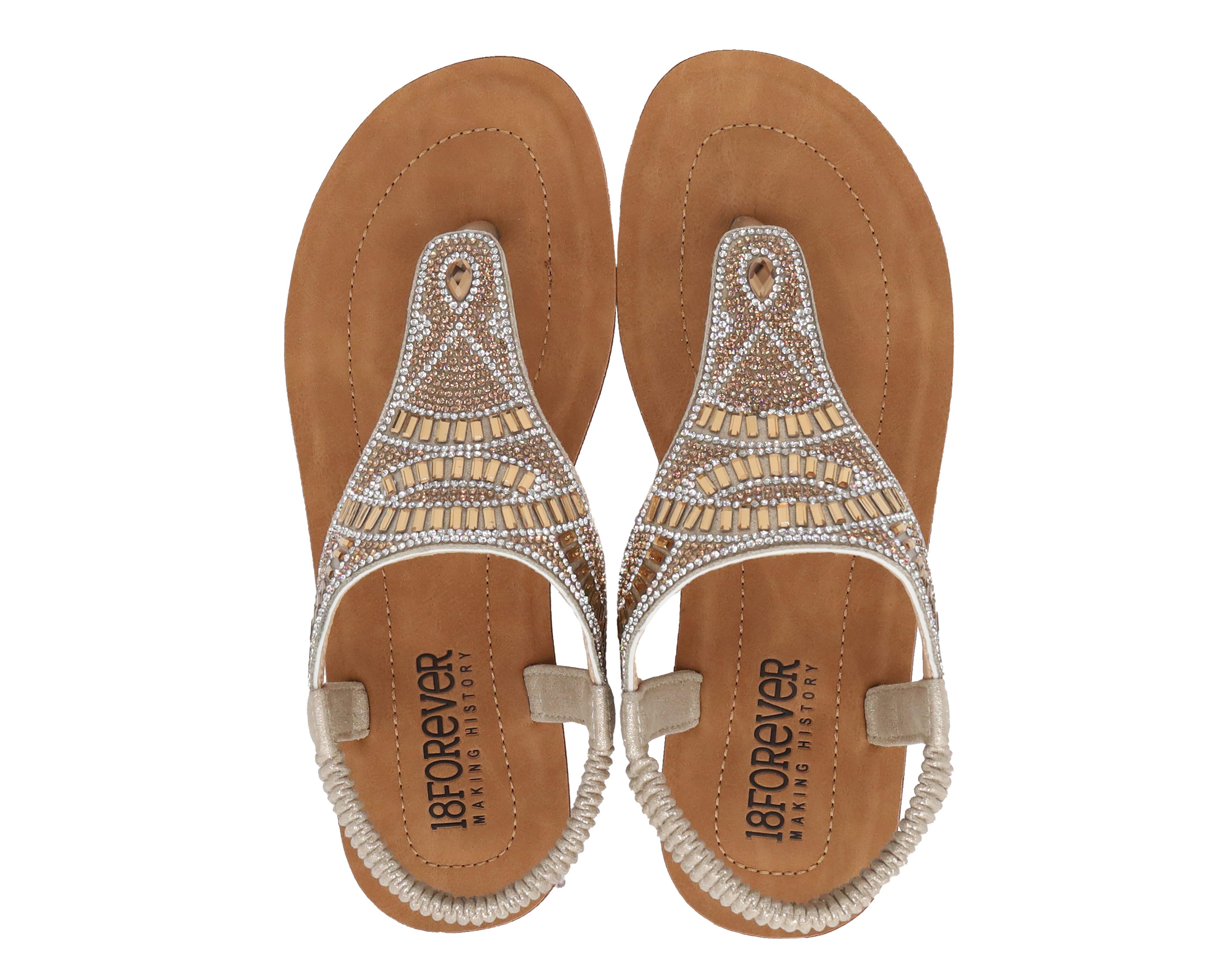 Foto 4 pulgar | Foto 3 | Sandalias Casuales 18 Forever para Mujer