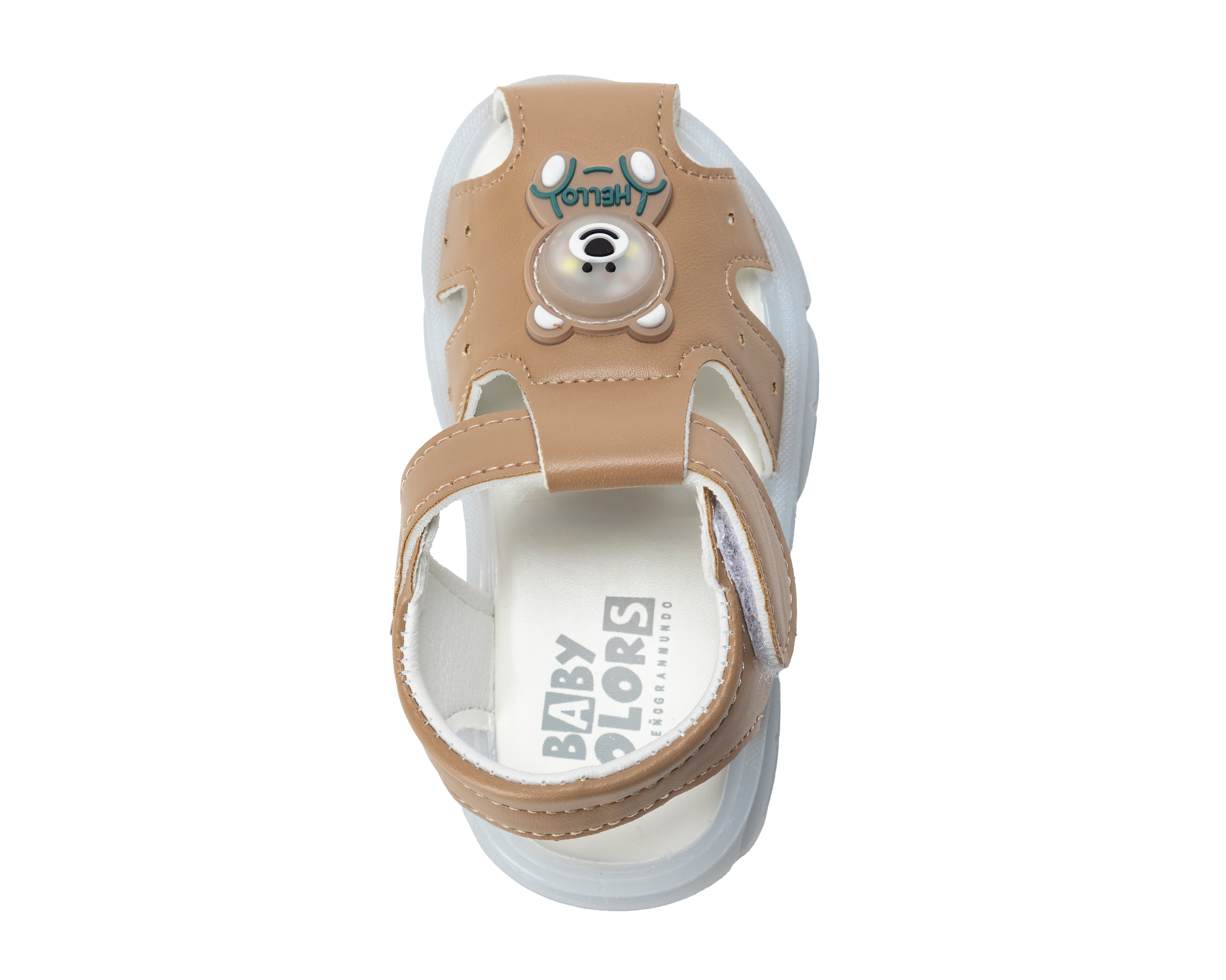 Foto 6 pulgar | Foto 5 | Sandalias con Luz Baby Colors para Bebé Niño