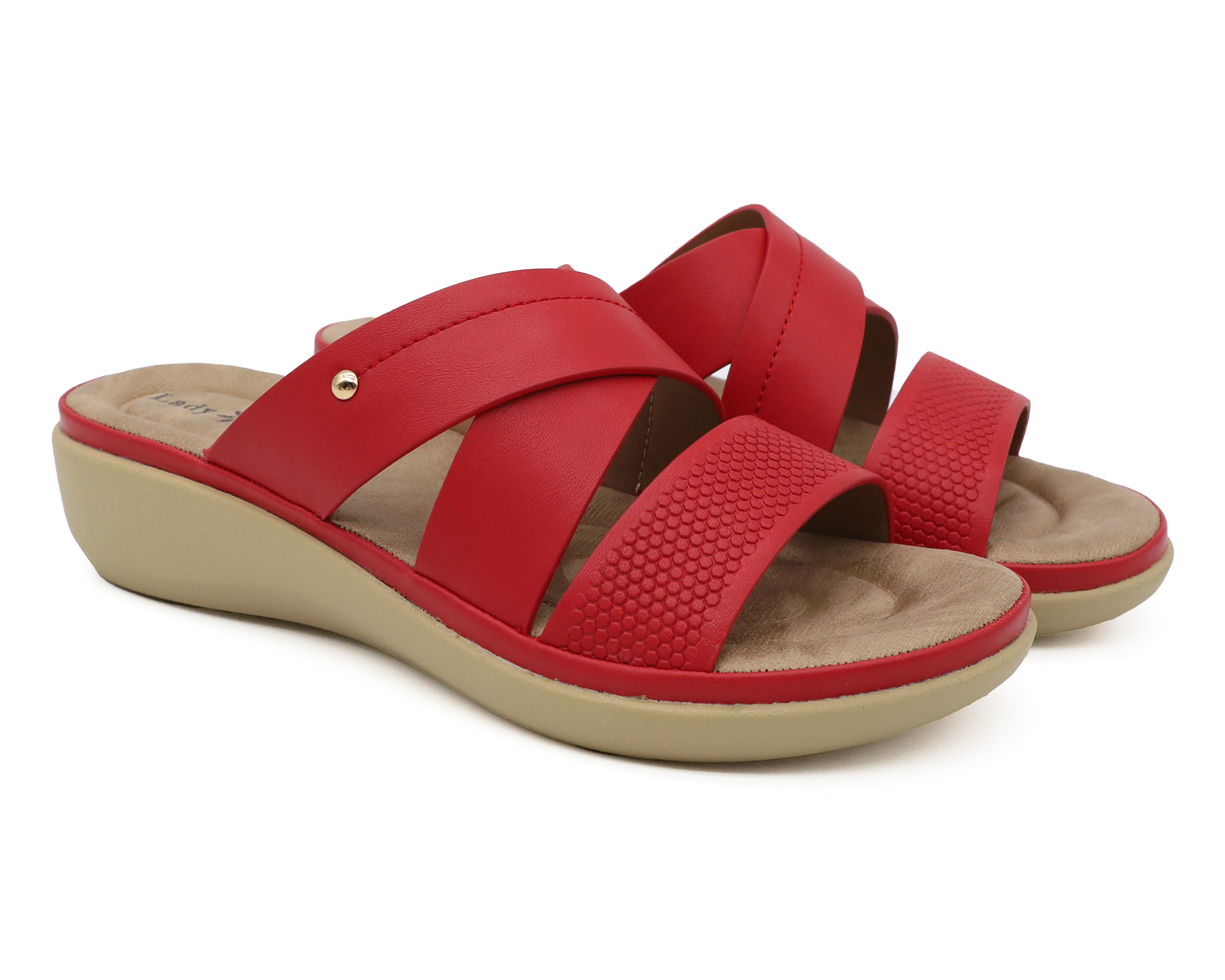 Foto 2 pulgar | Foto 1 | Sandalias Confort Lady Sun Conforto para Mujer