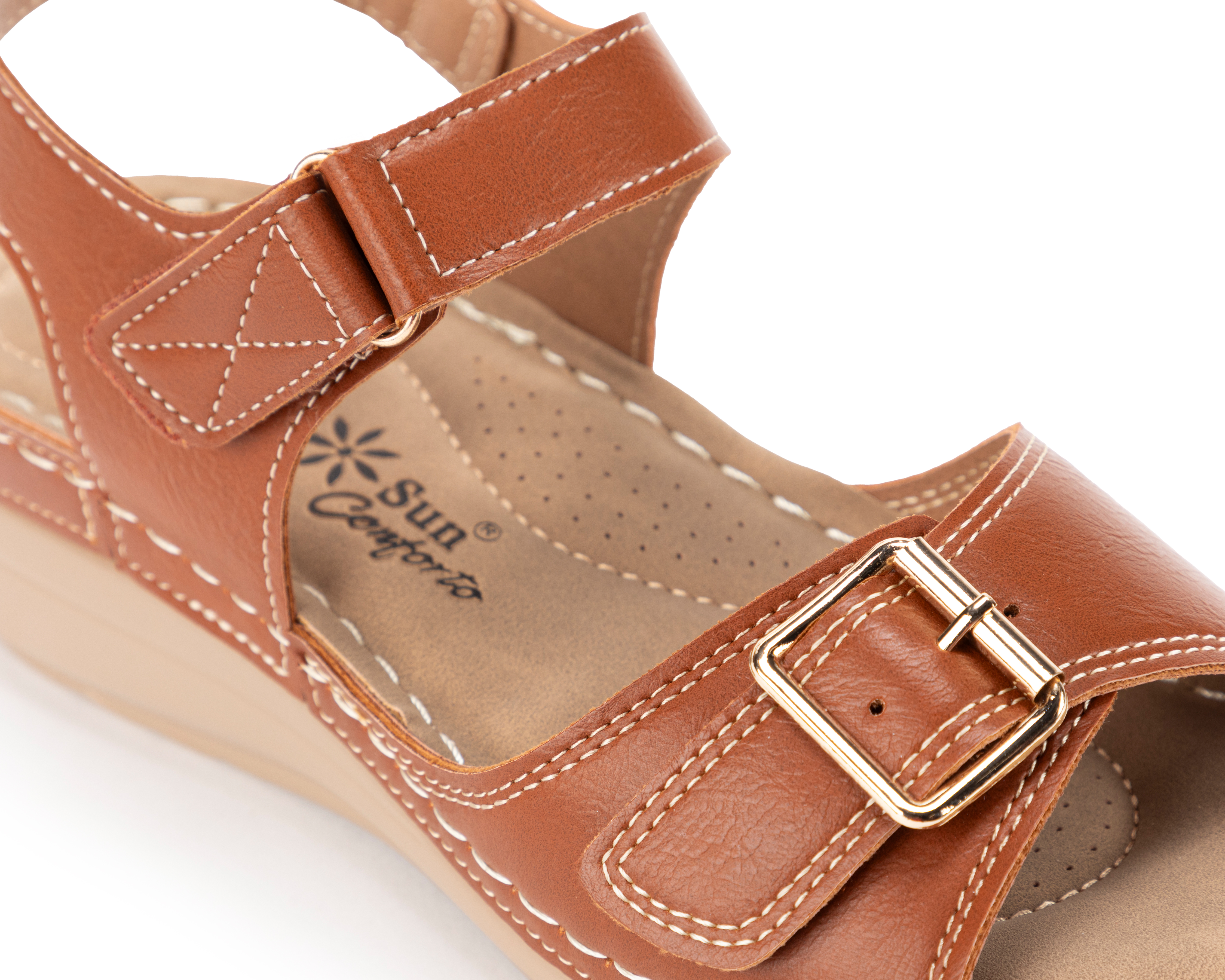 Foto 7 pulgar | Foto 6 | Sandalias Confort Lady Sun Conforto para Mujer