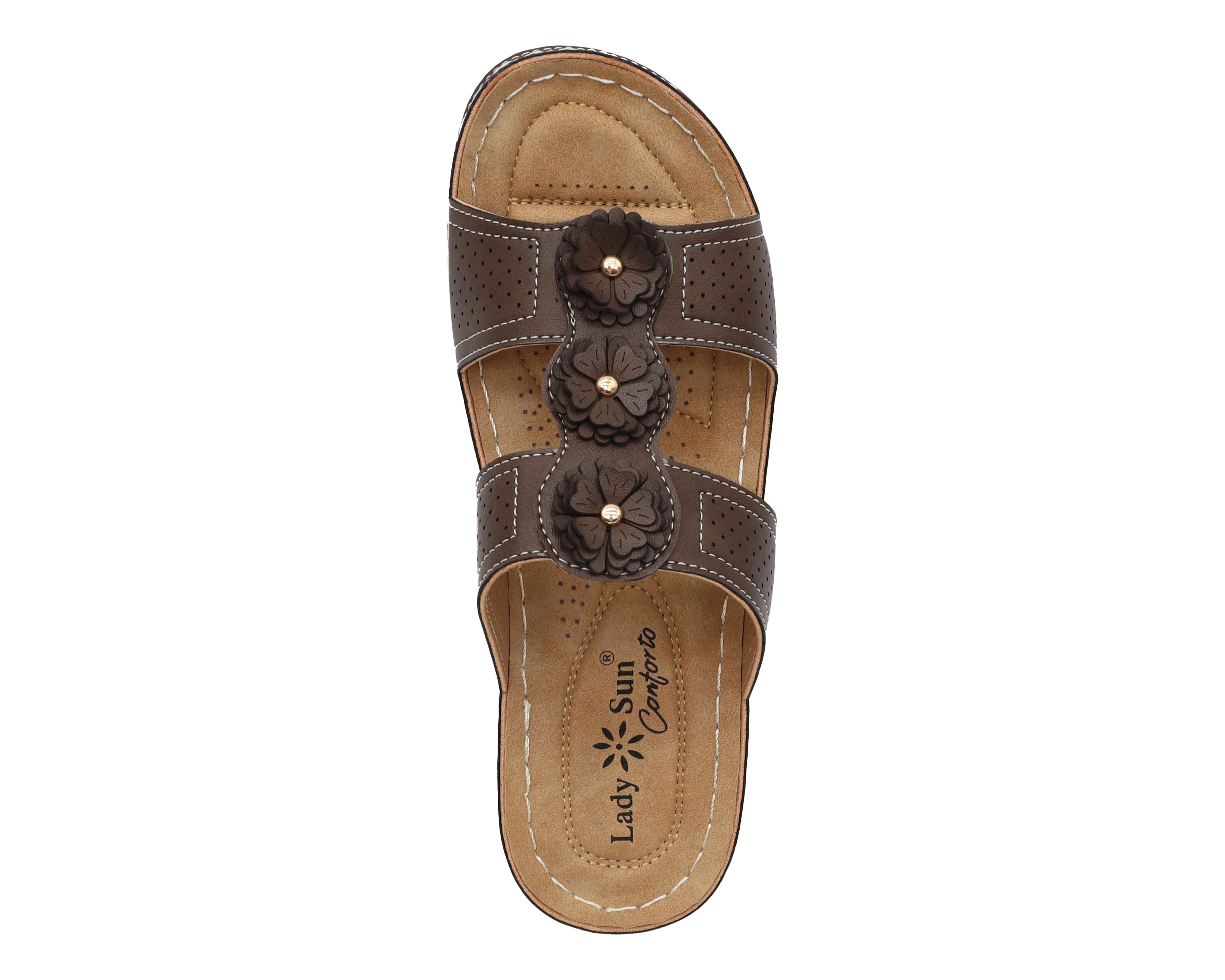 Foto 6 pulgar | Foto 5 | Sandalias Confort Lady Sun Conforto para Mujer